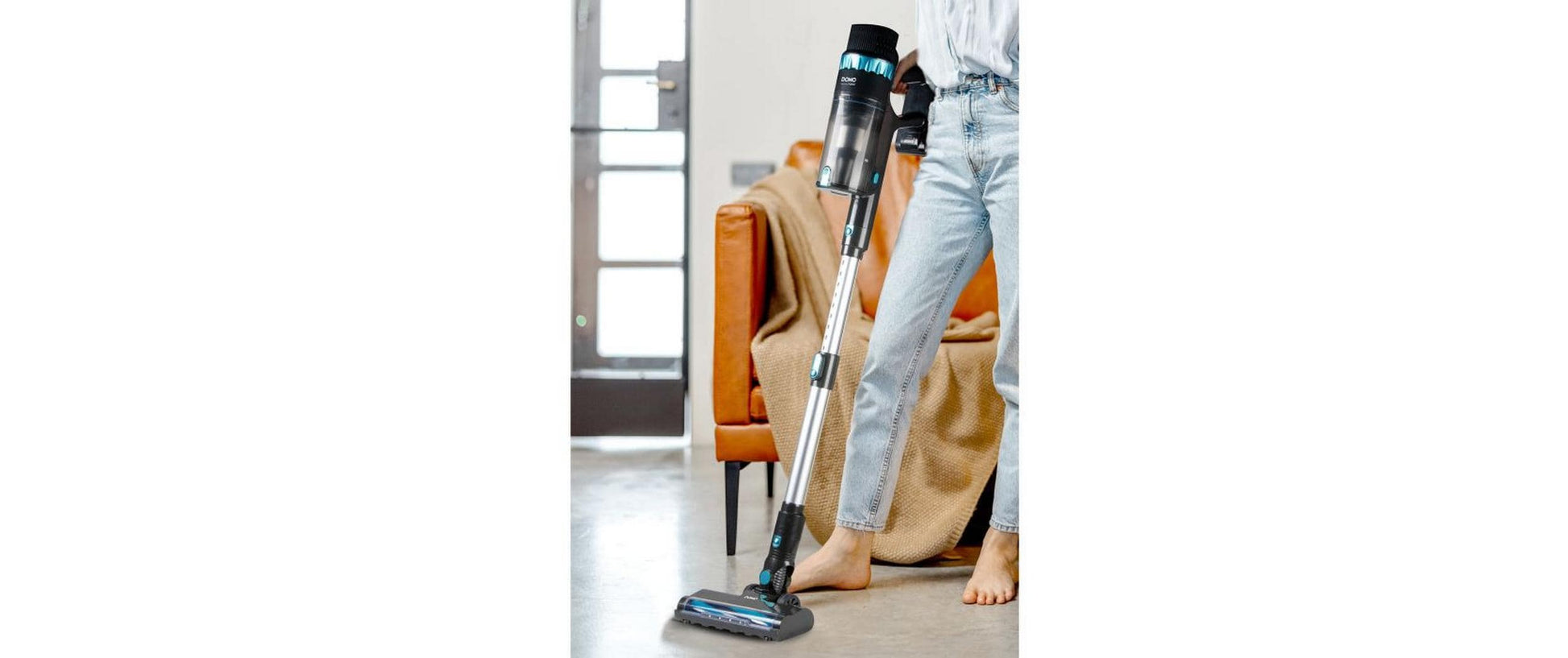 Domo Akkusauger DO244SV – 60 min, 0,8 l, Akkubetrieb, 30 V