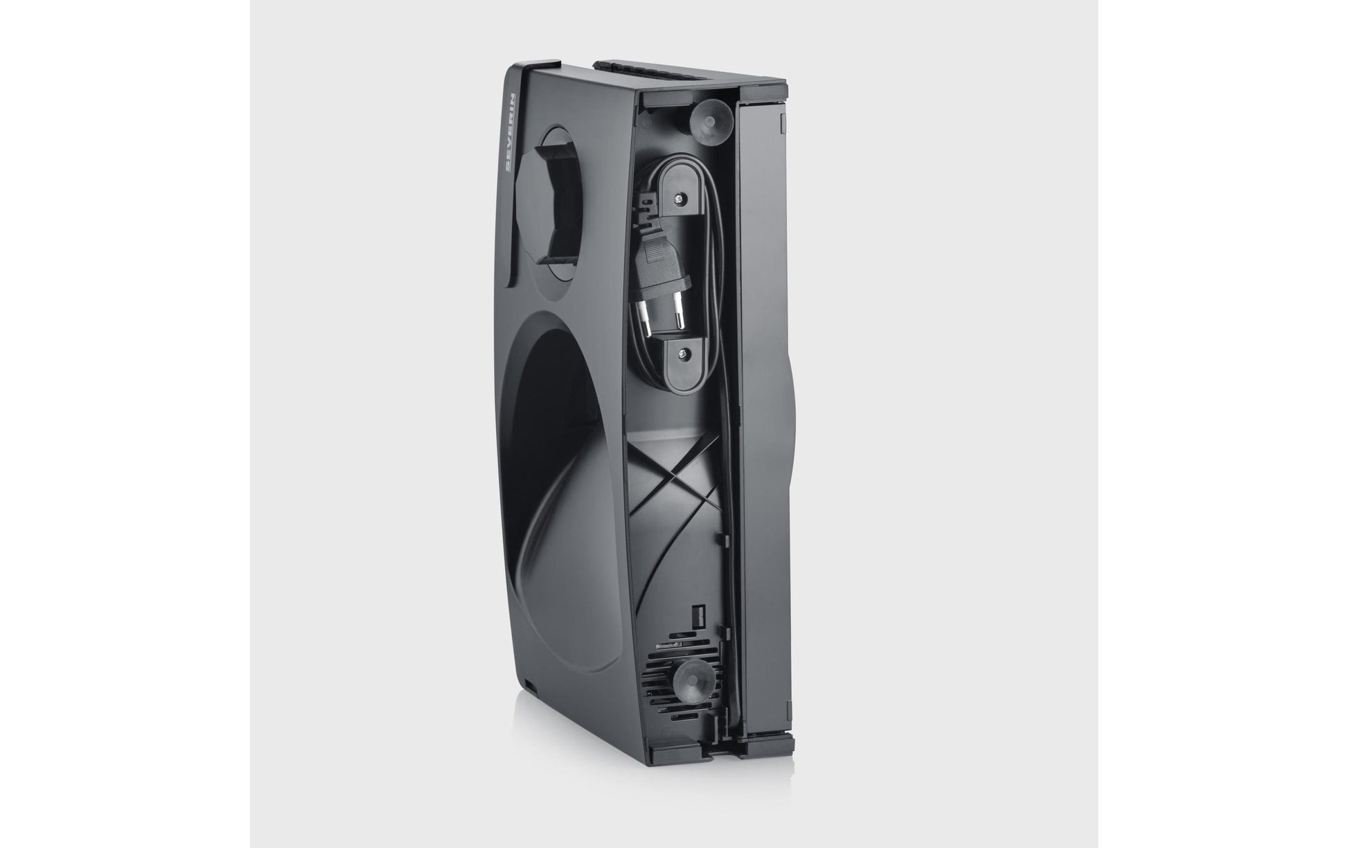 Severin Allesschneider AS9578 – 15 mm, 100 W, Kunststoff/Edelstahlmesser – schwarz
