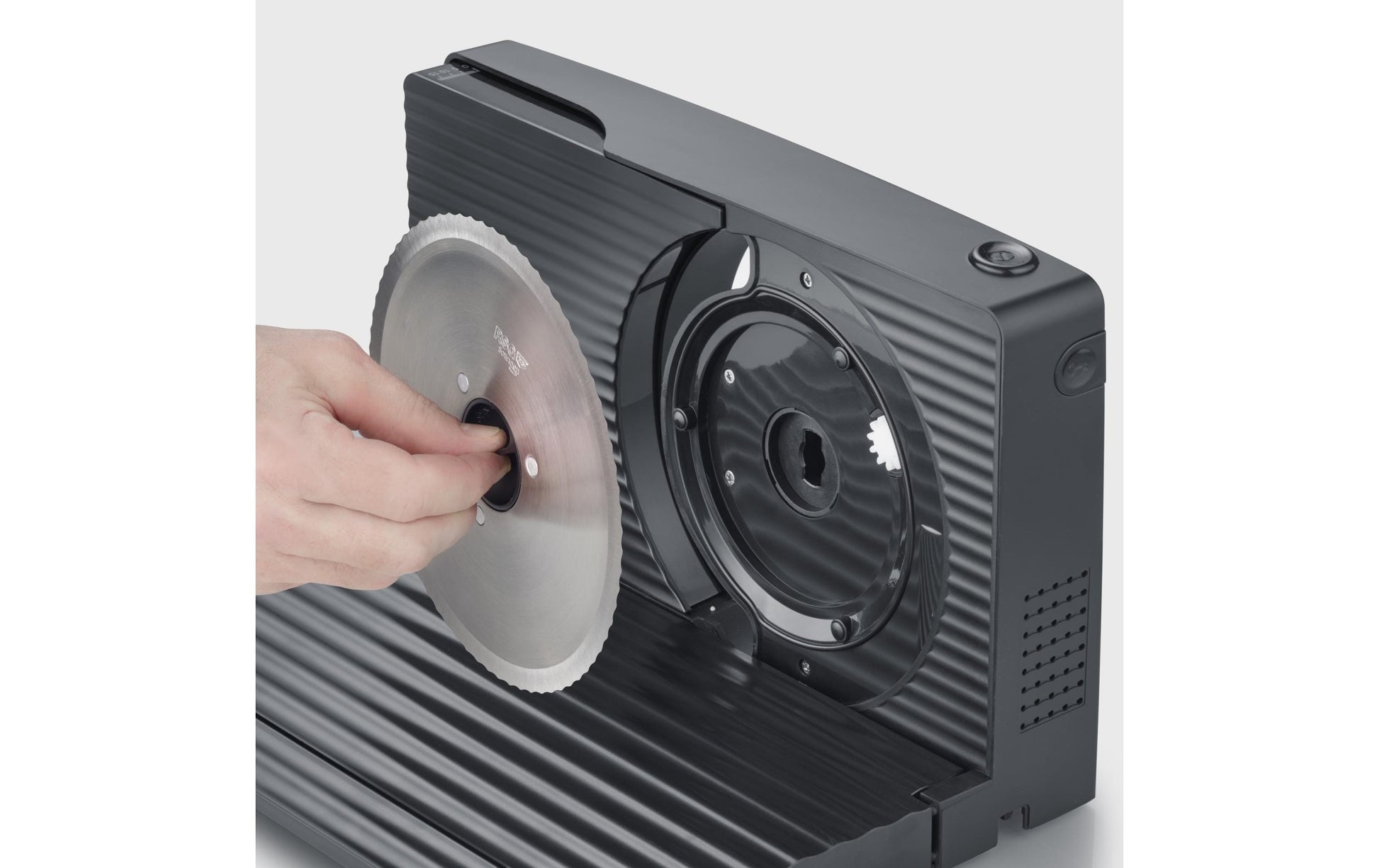 Severin Allesschneider AS9578 – 15 mm, 100 W, Kunststoff/Edelstahlmesser – schwarz