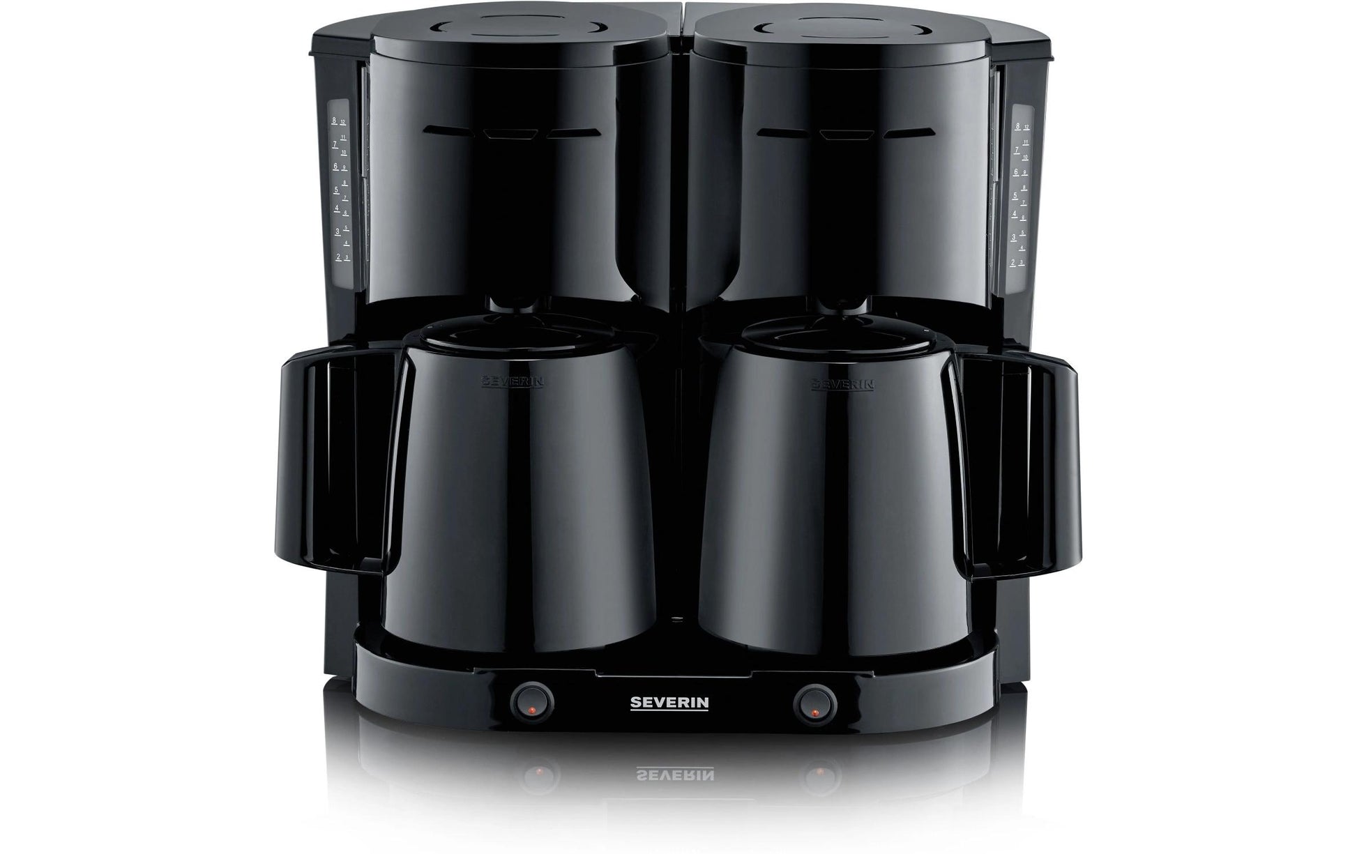Severin KA9315 Filterkaffeemaschine – 8 Tassen, 1 l, Karaffe, Schwarz
