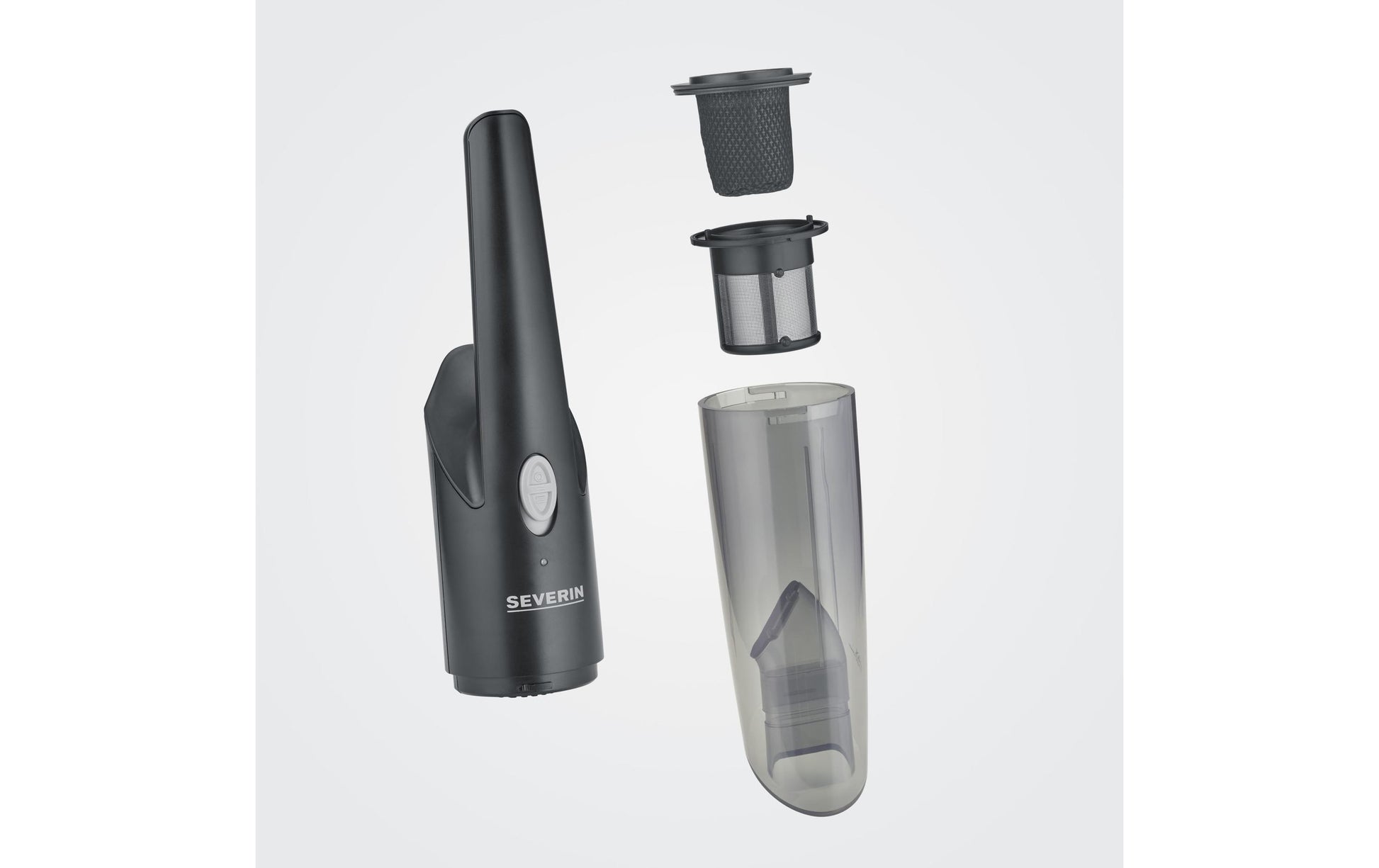Severin Staubsauger HV7130 – 65 W, 0,2 l, Akkubetrieb, 9,1 × 10,3 × 46,2 cm
