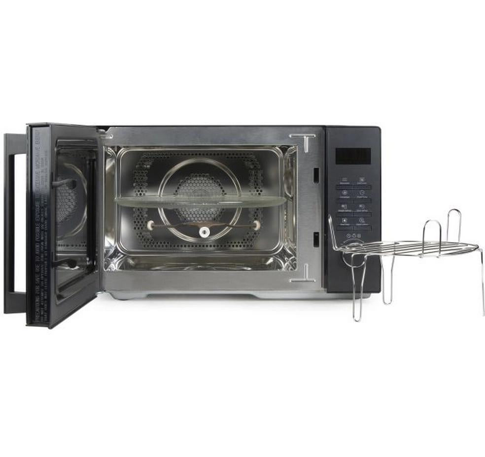 Domo Kombi-Mikrowelle DO22301C – 23 l, Grill & Heissluft, 900 W – Schwarz