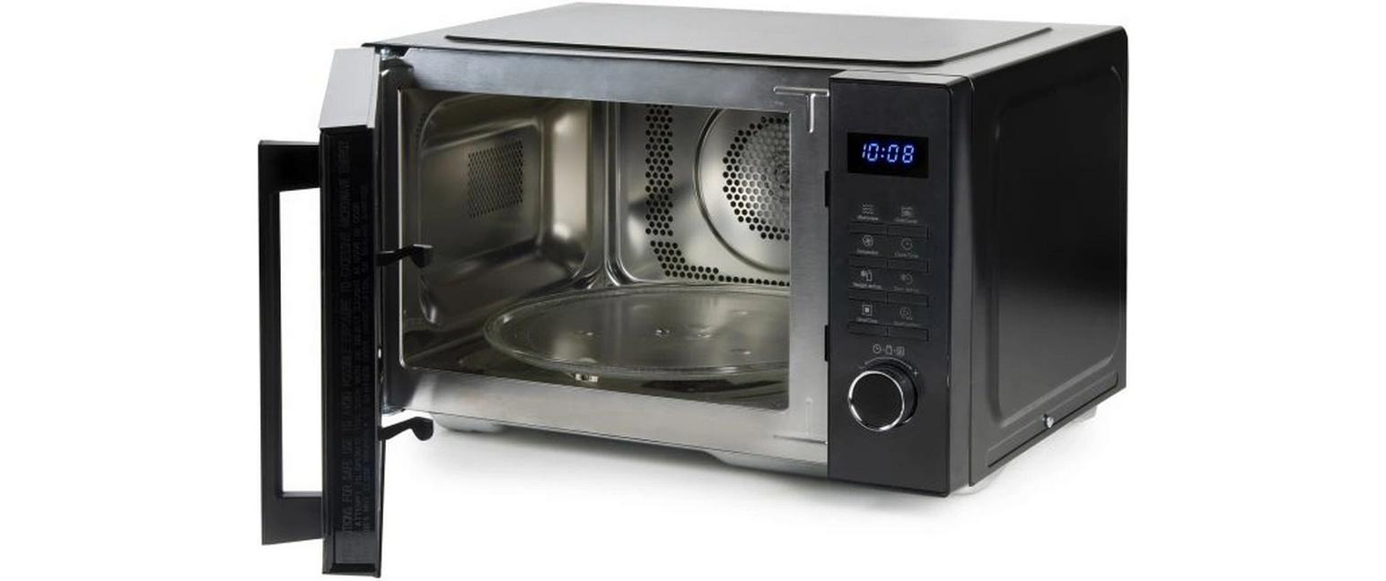 Domo Kombi-Mikrowelle DO22301C – 23 l, Grill & Heissluft, 900 W – Schwarz