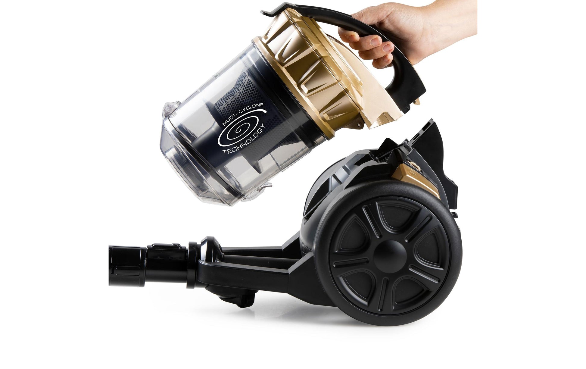 Domo Staubsauger DO7297S – 700 W, 2,5 l, Akkubetrieb