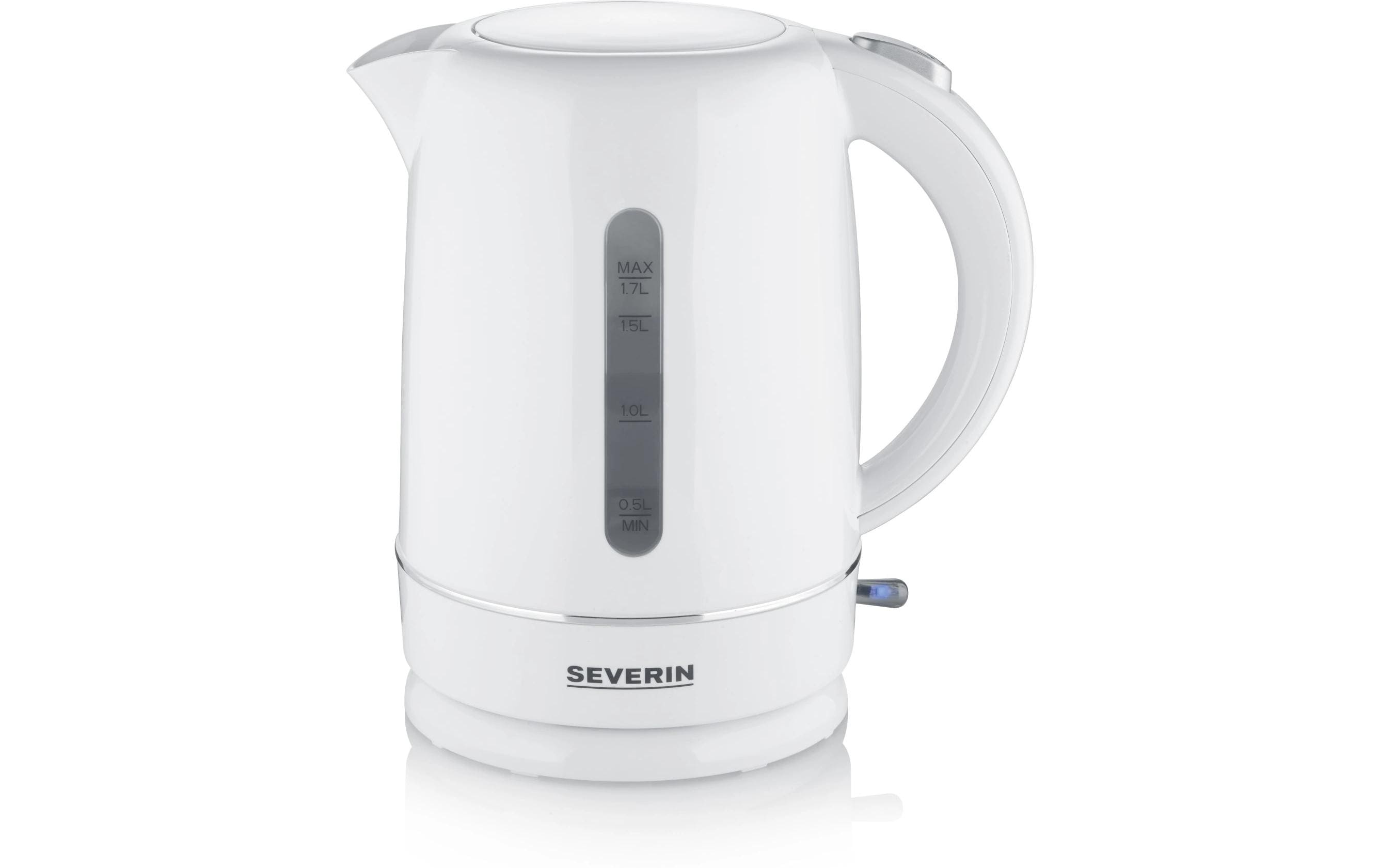 Severin Wasserkocher – 1,7 l, Kunststoff, Weiss, WK4325