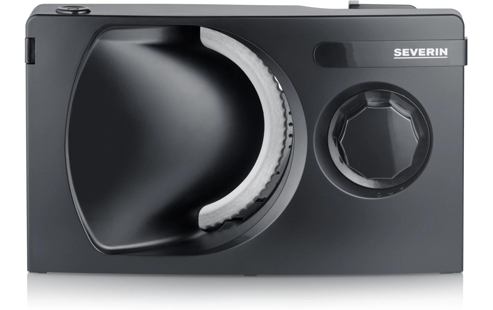 Severin Allesschneider AS9578 – 15 mm, 100 W, Kunststoff/Edelstahlmesser – schwarz