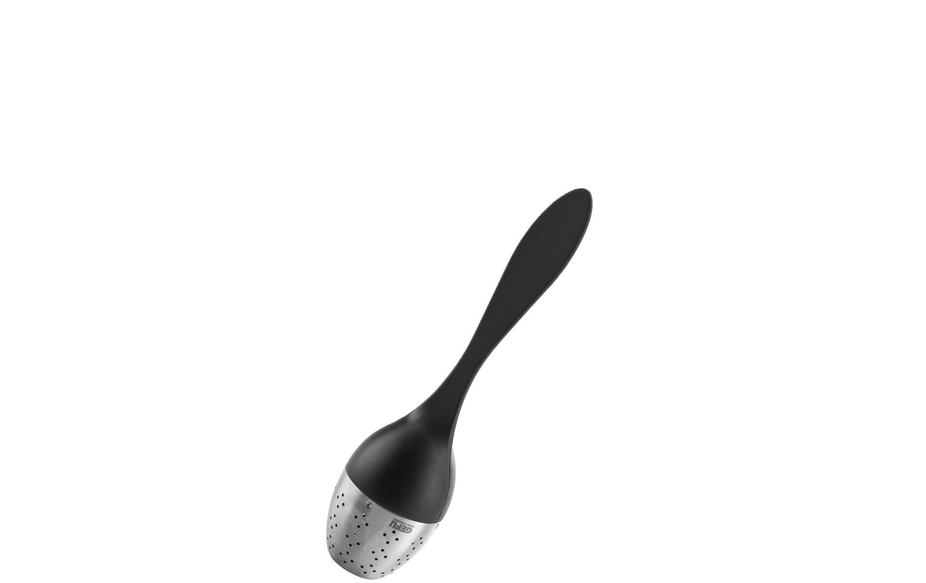 GEFU Teesieb 16,7 cm, Kunststoff/Edelstahl, schwarz/silber