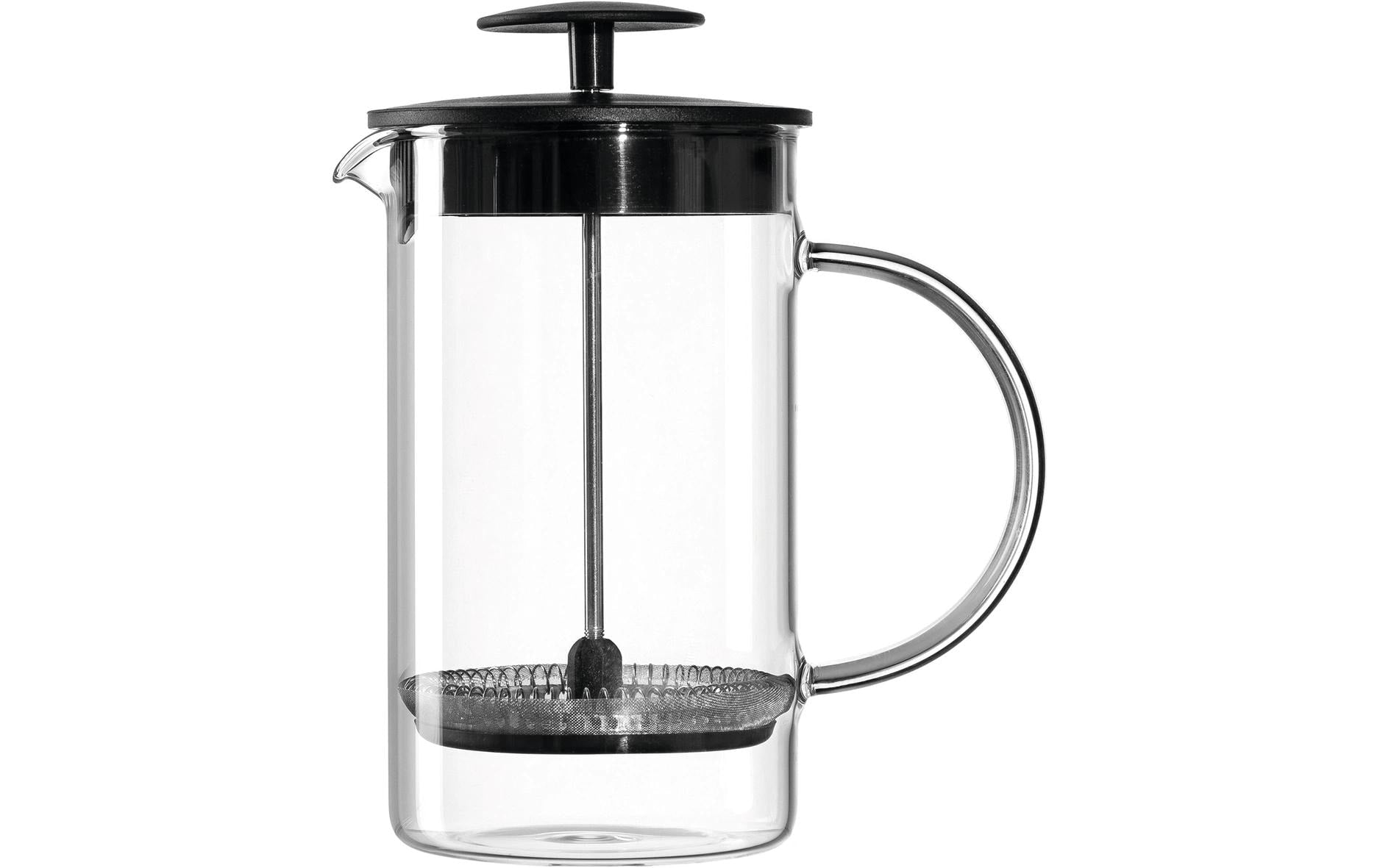 Montana Enjoy French Press / Kaffeebereiter – 0,6 l, 3 Tassen, Glas/Edelstahl (18/10)