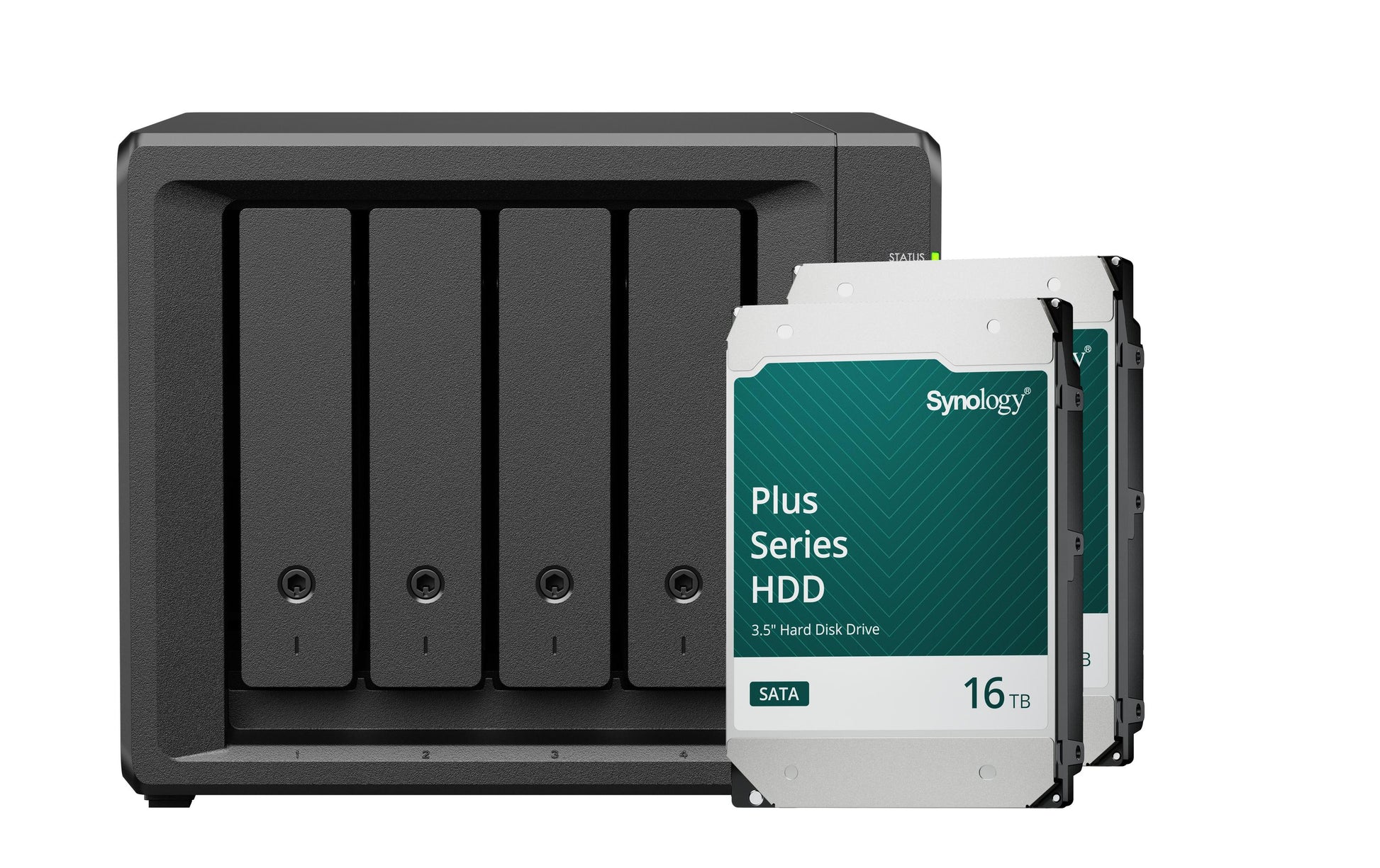 Synology DS425+ – 4-Bay Tower NAS – 1GbE, 32 TB HDD vorinstalliert