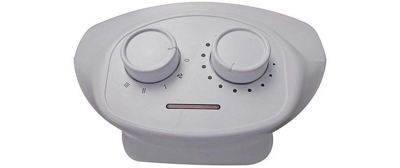Ohmex Heizlüfter OHM-HET-1802 – 2000 W, Keramik, Thermostat, 8 h Timer