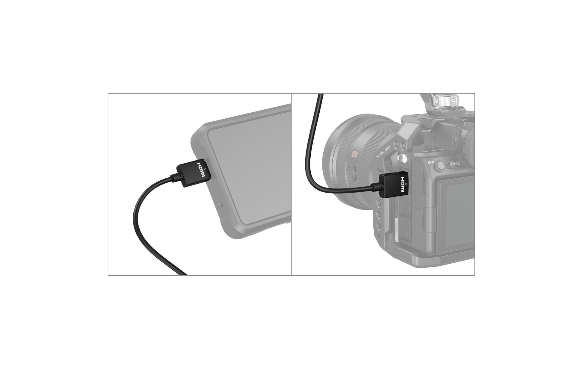 SmallRig HDMI Kabel HDMI 2.0 4K 60 Hz – 0,35 m