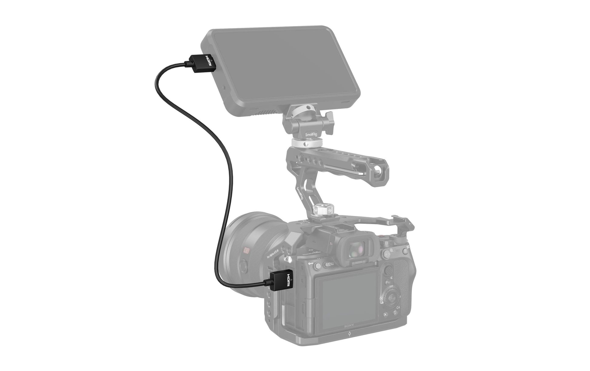 SmallRig HDMI Kabel HDMI 2.0 4K 60 Hz – 0,35 m