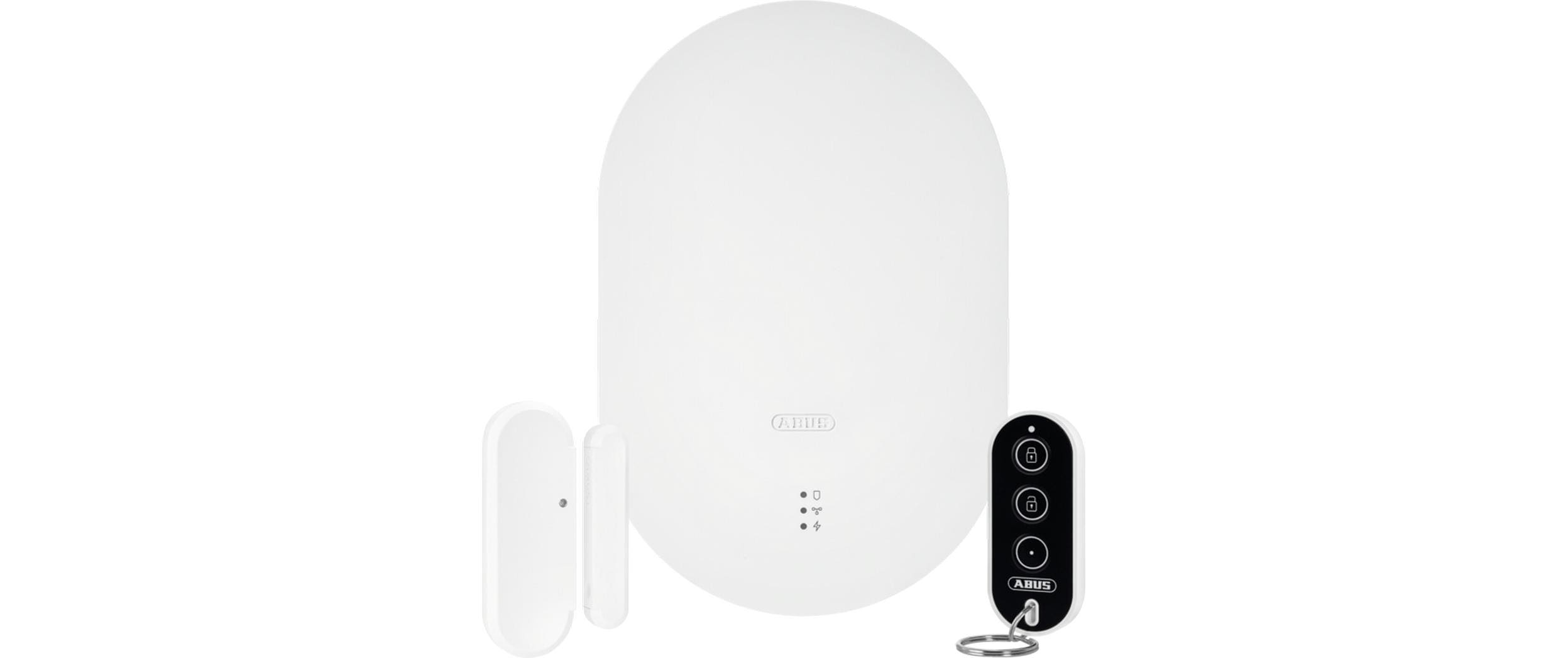 ABUS Smartvest Pro FUAA45000 – Funk-Alarmanlage Set – Batteriebetrieb, Funk 868 MHz – IP44