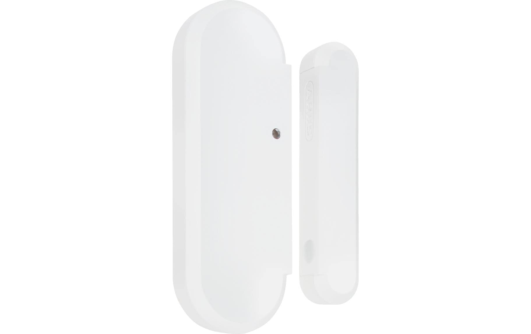 ABUS Smartvest Pro FUMK45000 – Tür-/Fensterkontakt, Funk, CR2032 – Weiss, für ABUS Smartvest