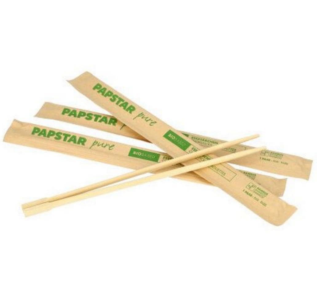Papstar Bambus-Essstäbchen, 23 cm