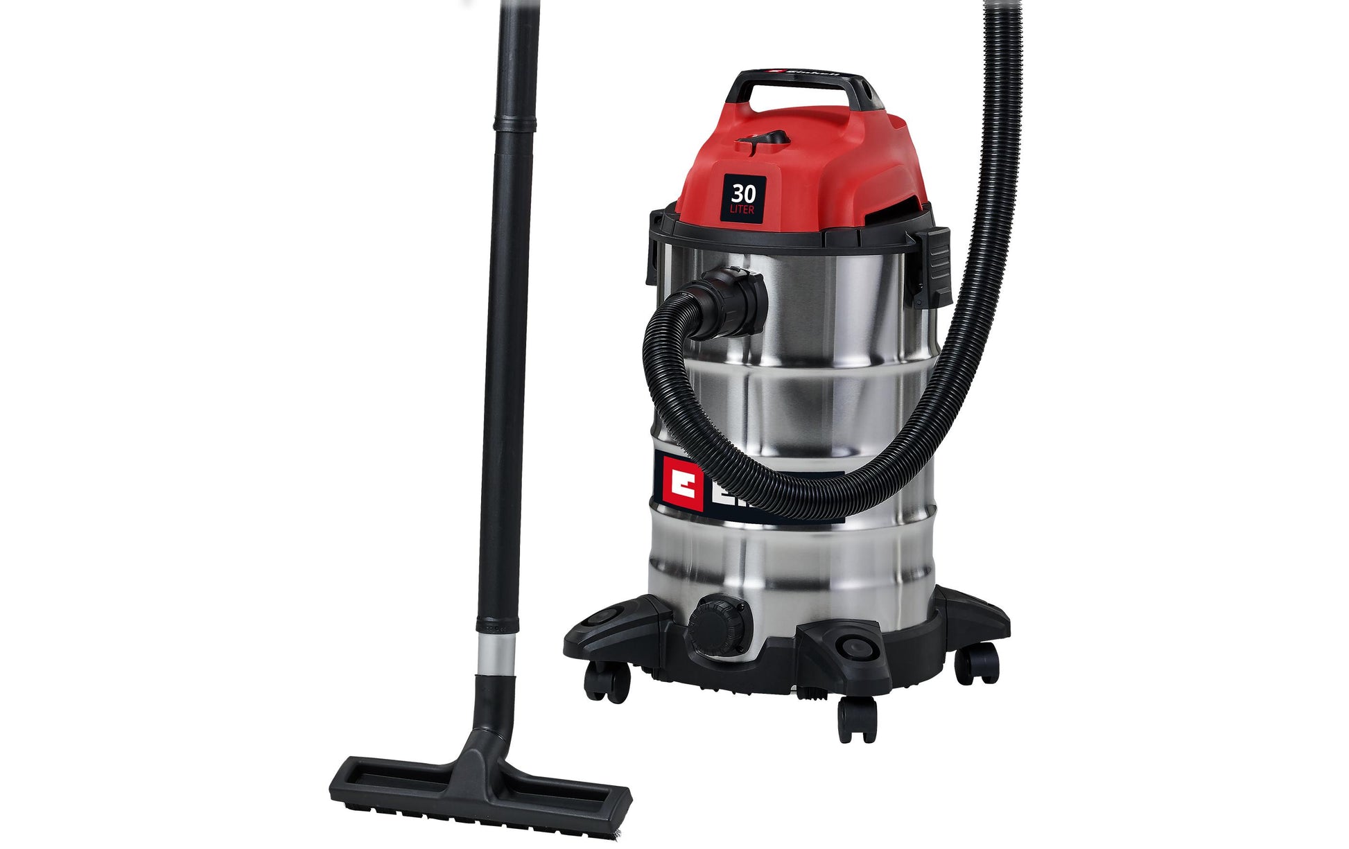 Einhell Nass-/Trockensauger TC-VC 3055 S – 30 l, 950 W, Edelstahl