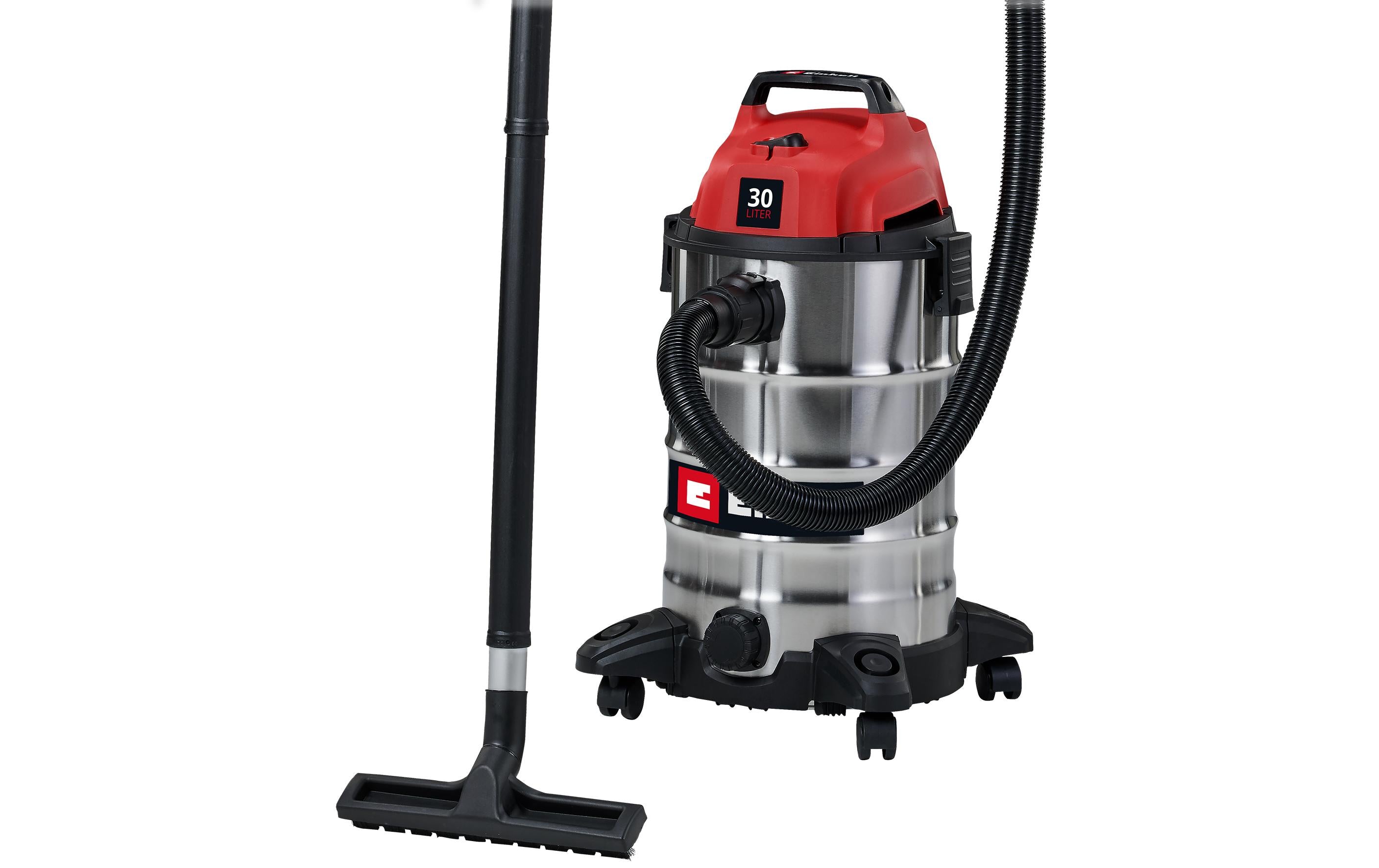 Einhell Nass-/Trockensauger TC-VC 3055 S – 30 l, 950 W, Edelstahl