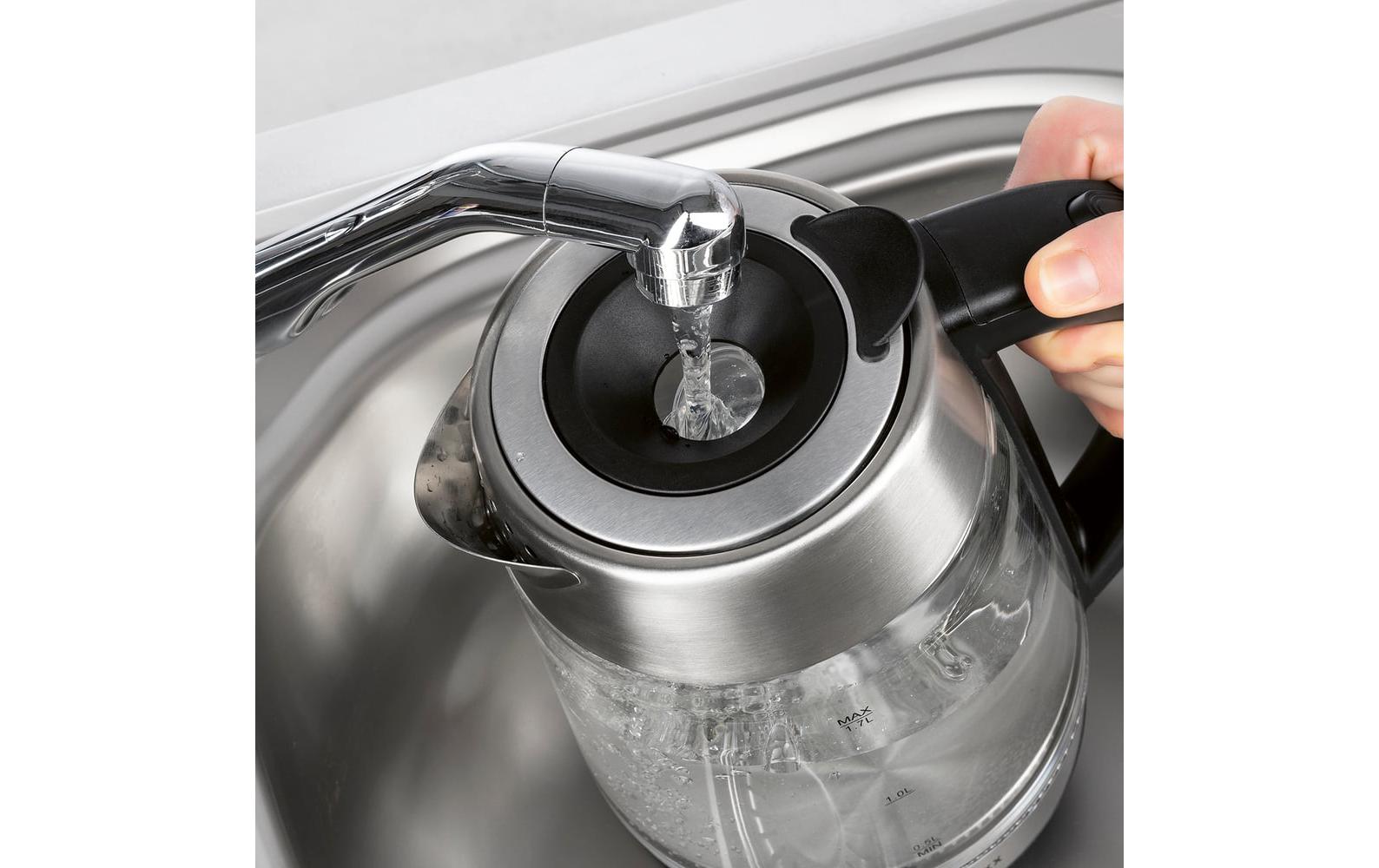 Gourmetmaxx Wasserkocher – 1,7 l, Edelstahl