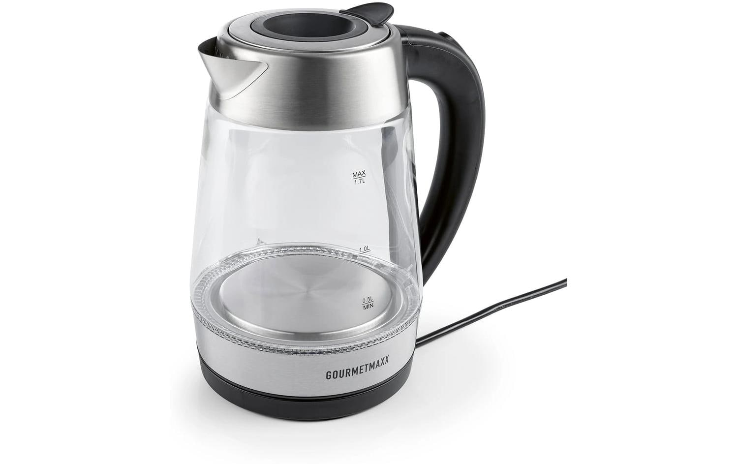 Gourmetmaxx Wasserkocher – 1,7 l, Edelstahl