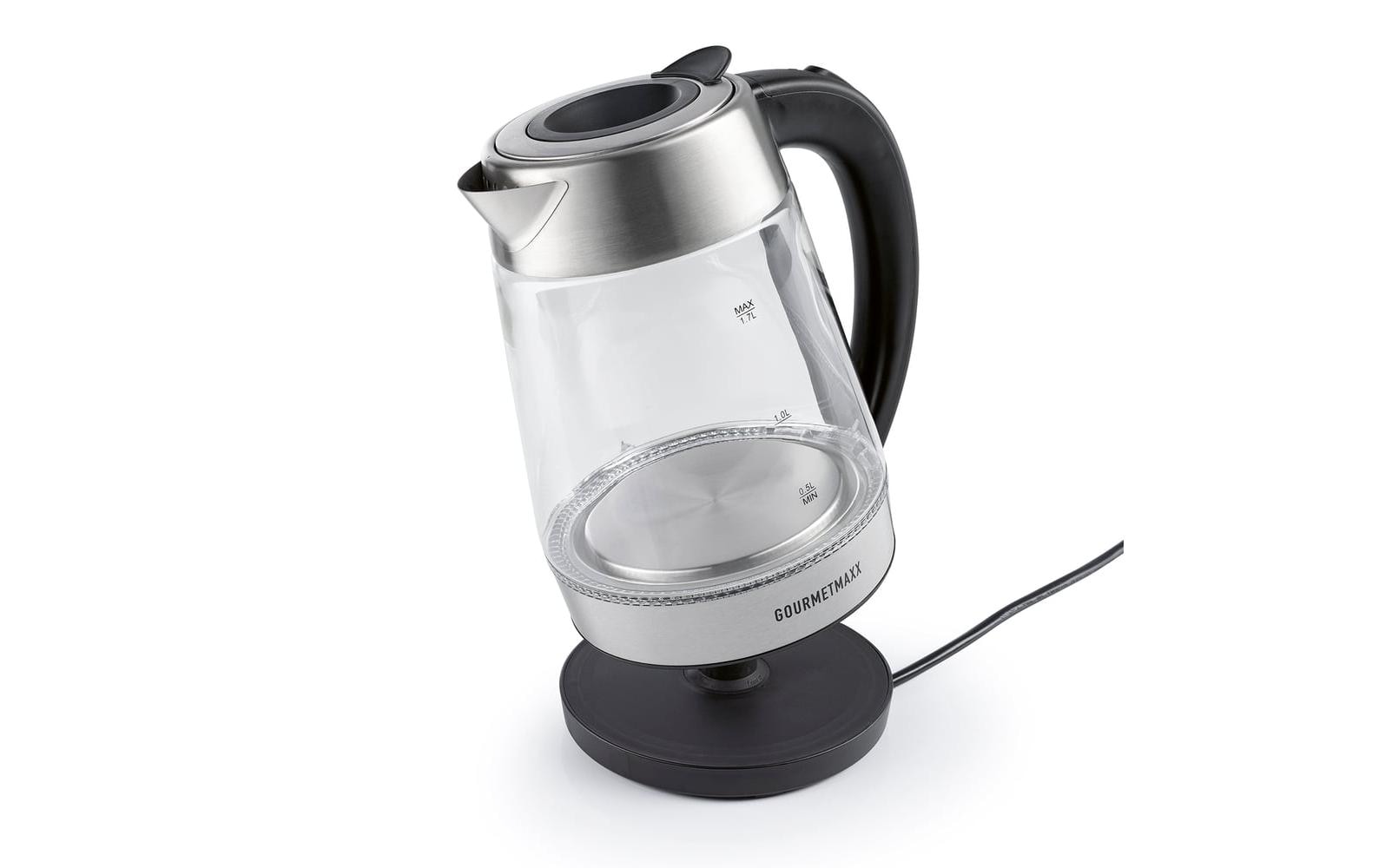 Gourmetmaxx Wasserkocher – 1,7 l, Edelstahl