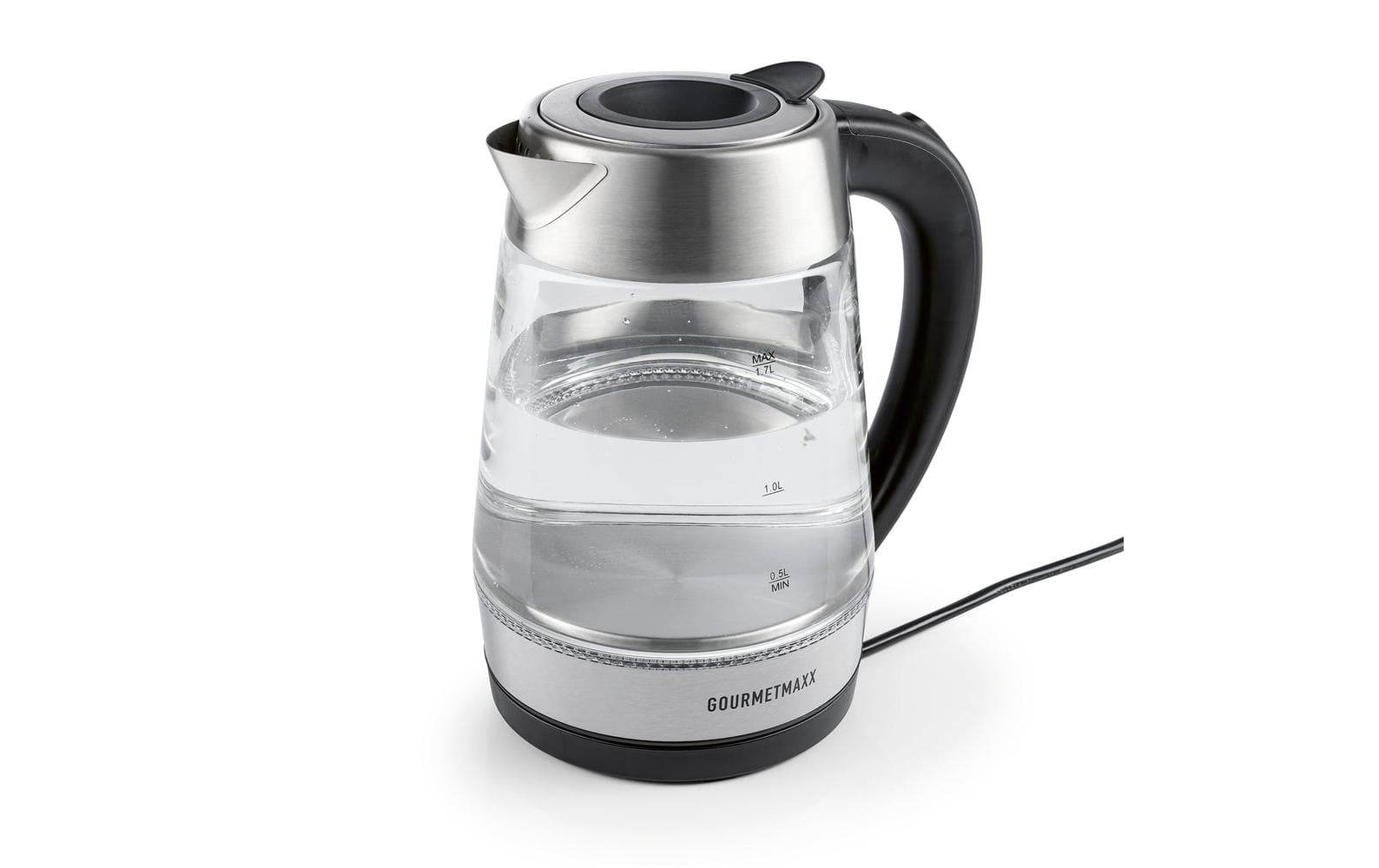 Gourmetmaxx Wasserkocher – 1,7 l, Edelstahl