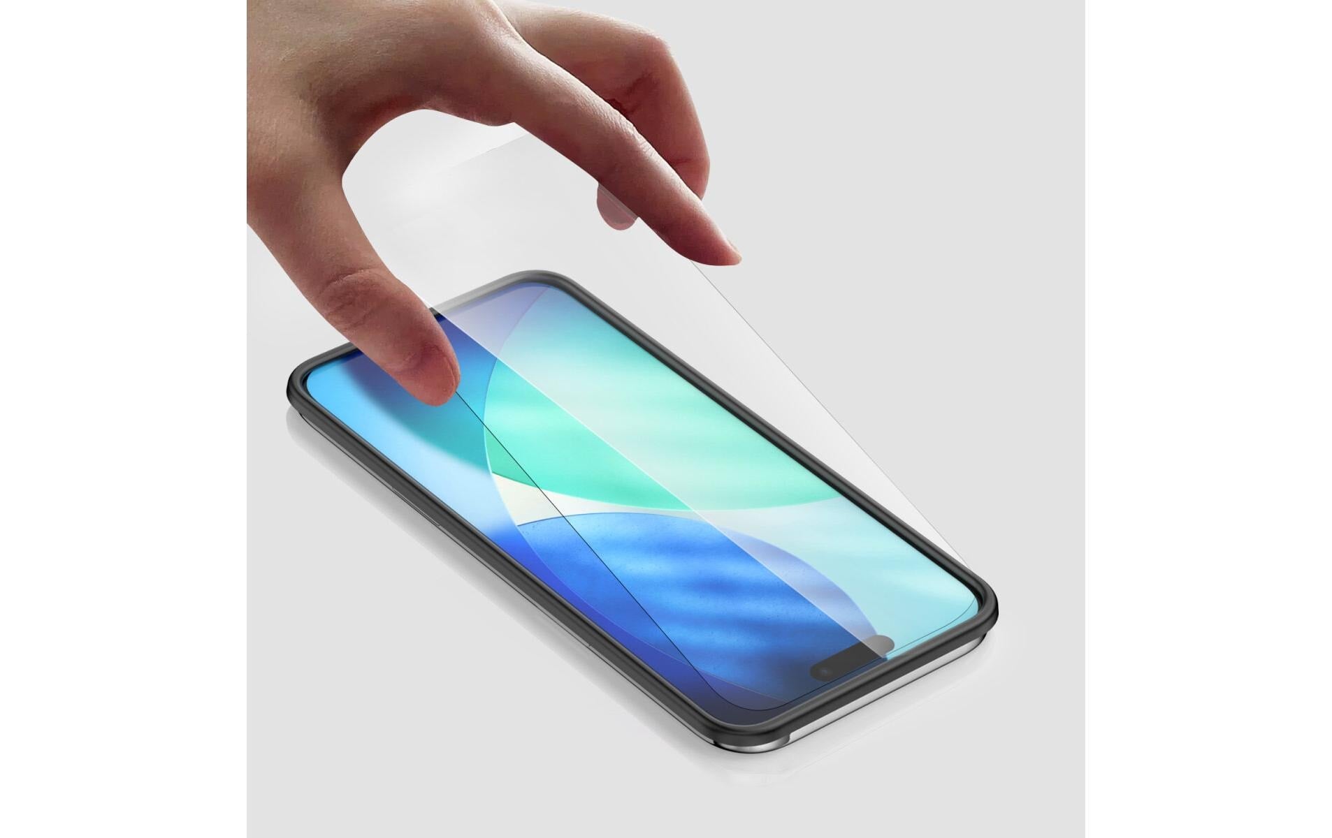 4smarts Displayschutz (Panzerglas), Case Friendly – für iPhone 17 Air – mit Applikator