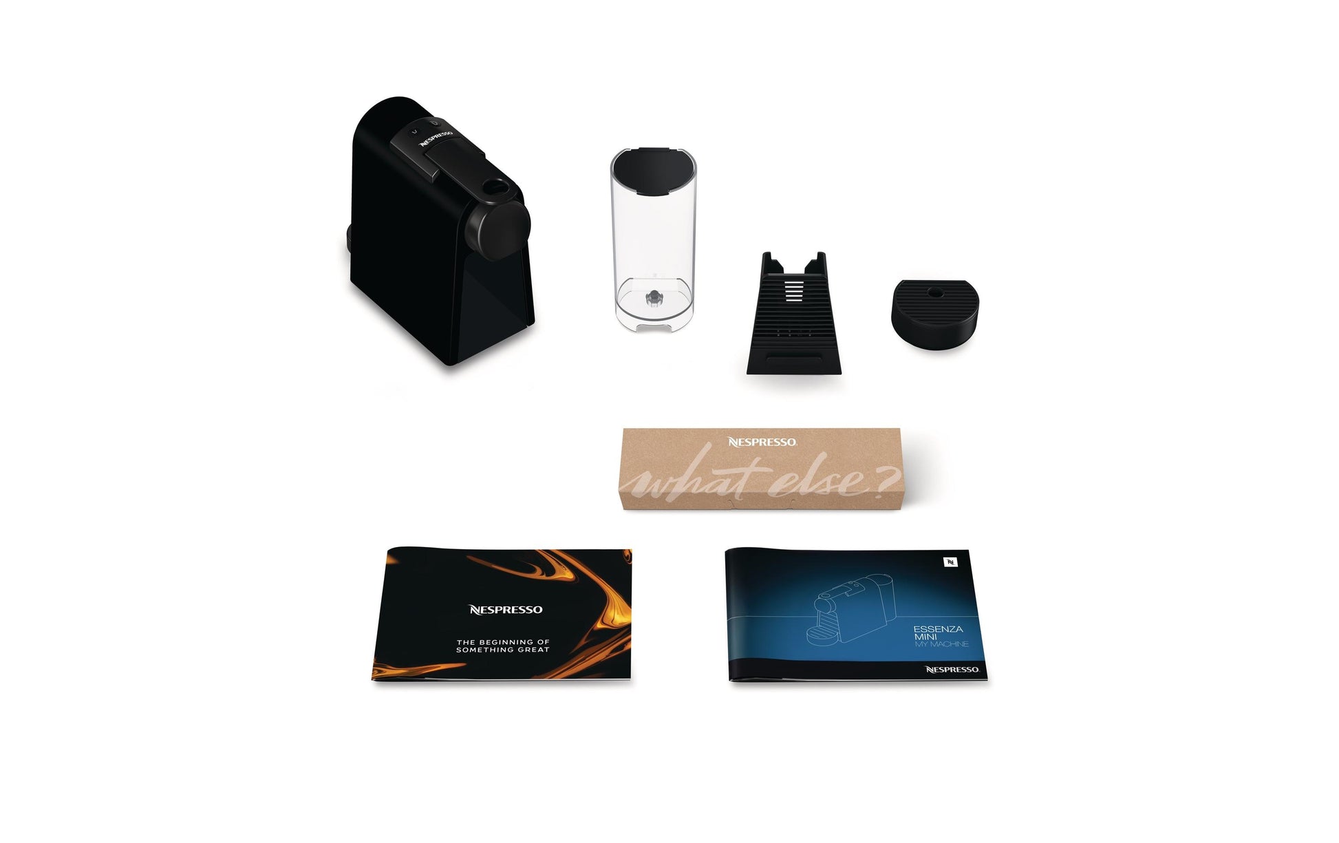 De’Longhi Essenza Mini EN85.BKMT Kapselmaschine – für Nespresso-Kapseln, 600 ml, Schwarz matt
