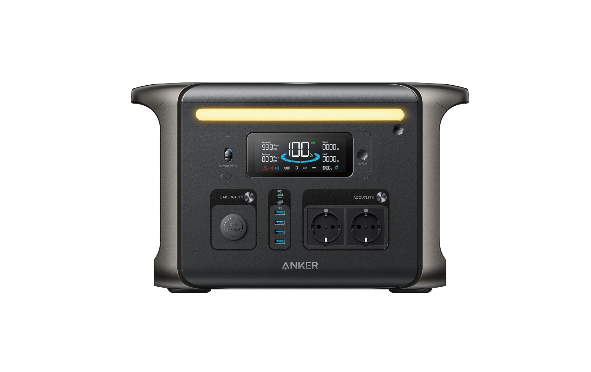 Anker SOLIX F1500 – Powerstation – 1'536 Wh, 1'800 W, LiFePO4