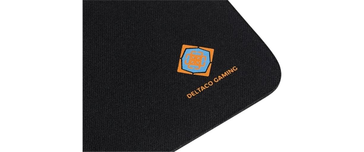 Deltaco Mauspad 320×270 mm, 2 mm – Neopren, Gaming, Waschbar – Schwarz