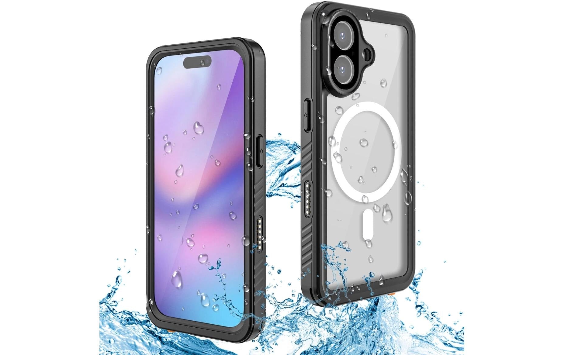 4smarts Backcover – für Apple iPhone 17 – schwarz – PC – MagSafe kompatibel, wasserdicht