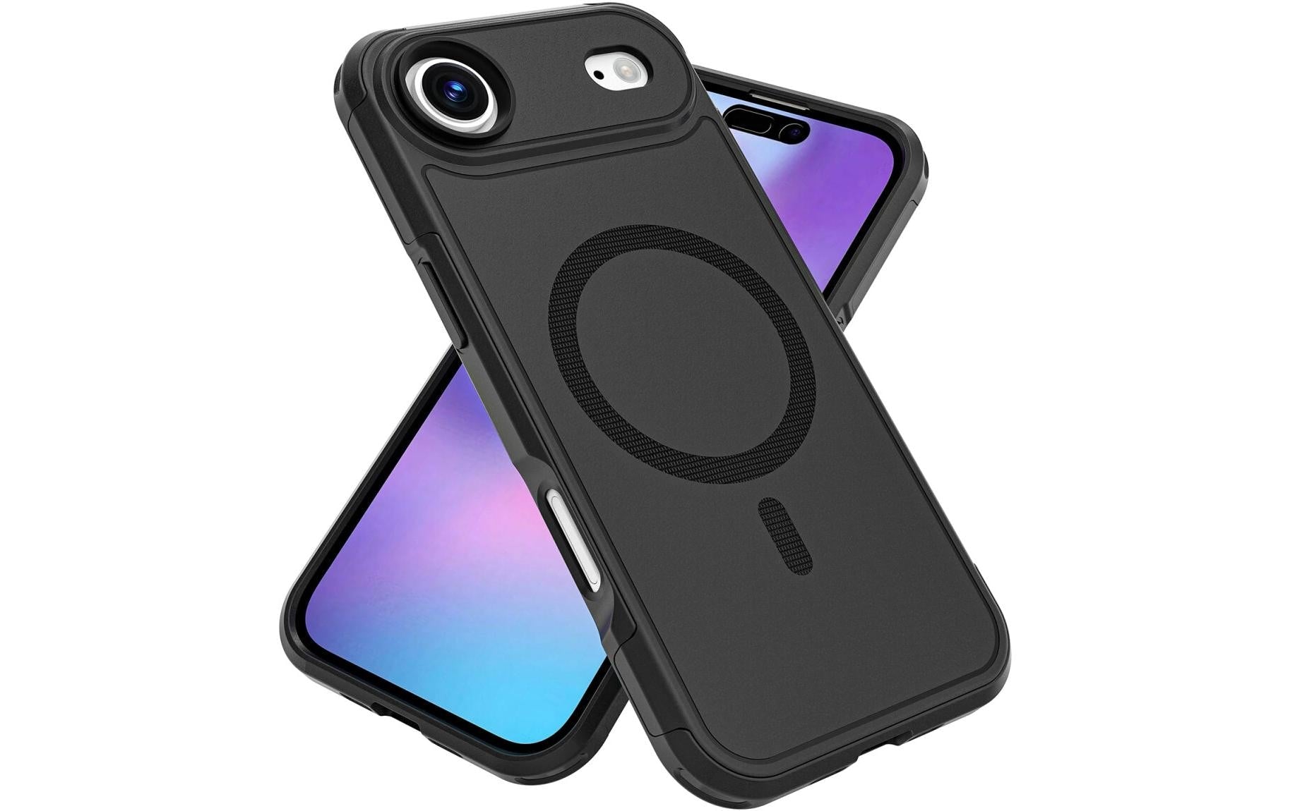 4smarts Backcover – für Apple iPhone 17 Air – schwarz – TPU/PC – MagSafe-kompatibel