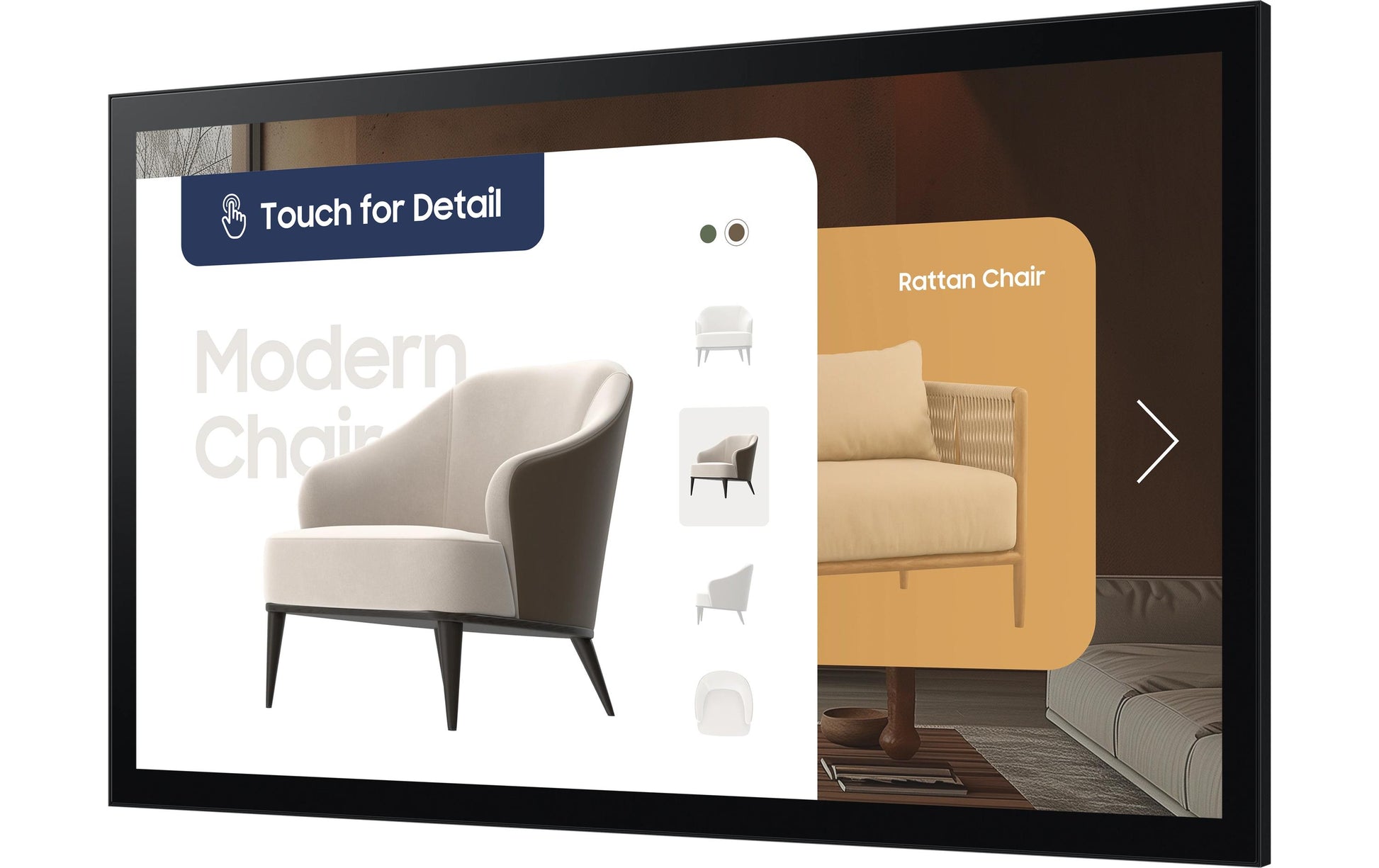 Samsung LH32QMCTBGCXEN – Interaktives Touch-Display, 32", Full HD, 400 cd/m², 16/7, Tizen