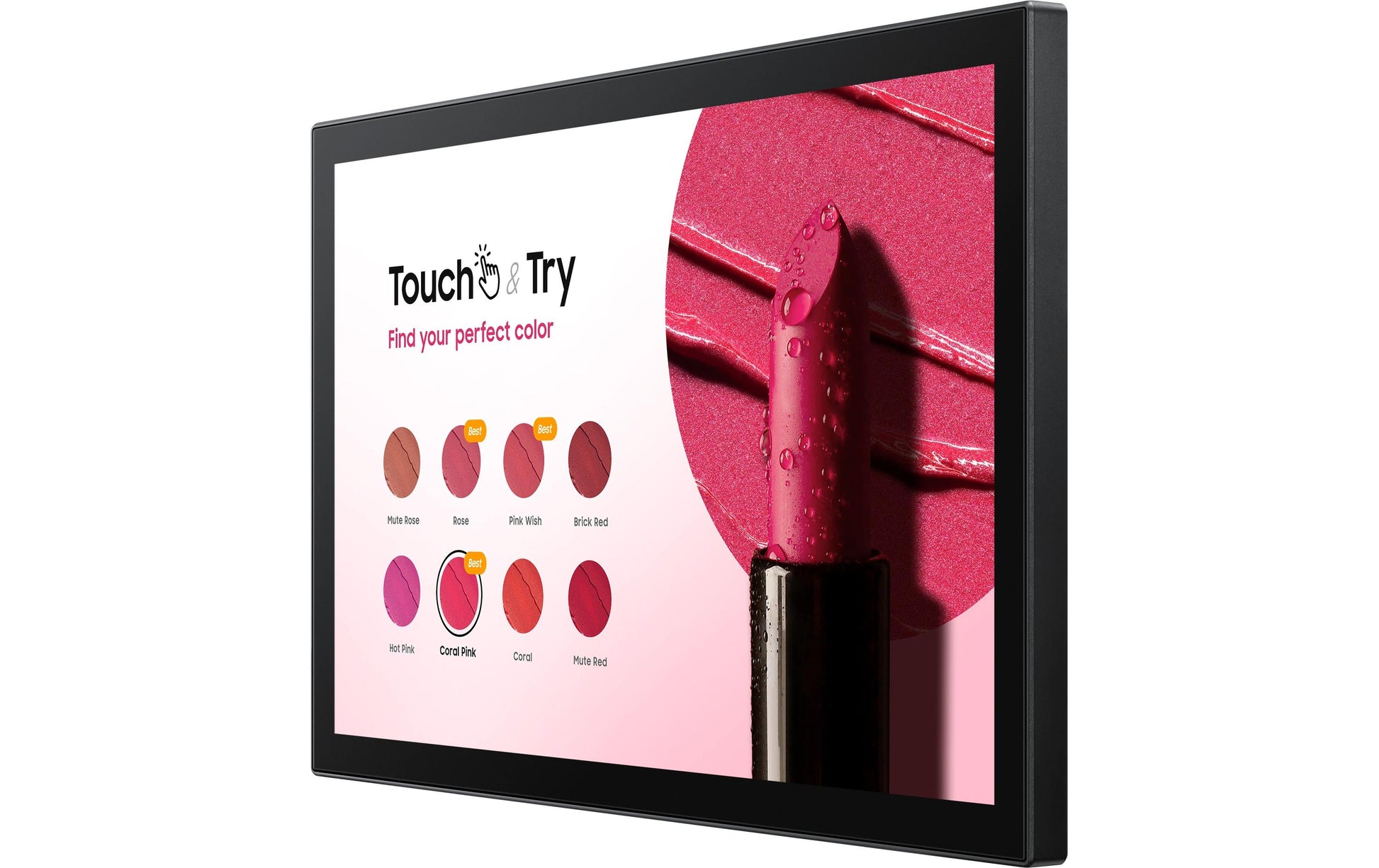 Samsung LH13QBCTBGBXEN – Interaktives Touch-Display, 13", Full HD, 500 cd/m², 16/7, Tizen, Integrierter Player