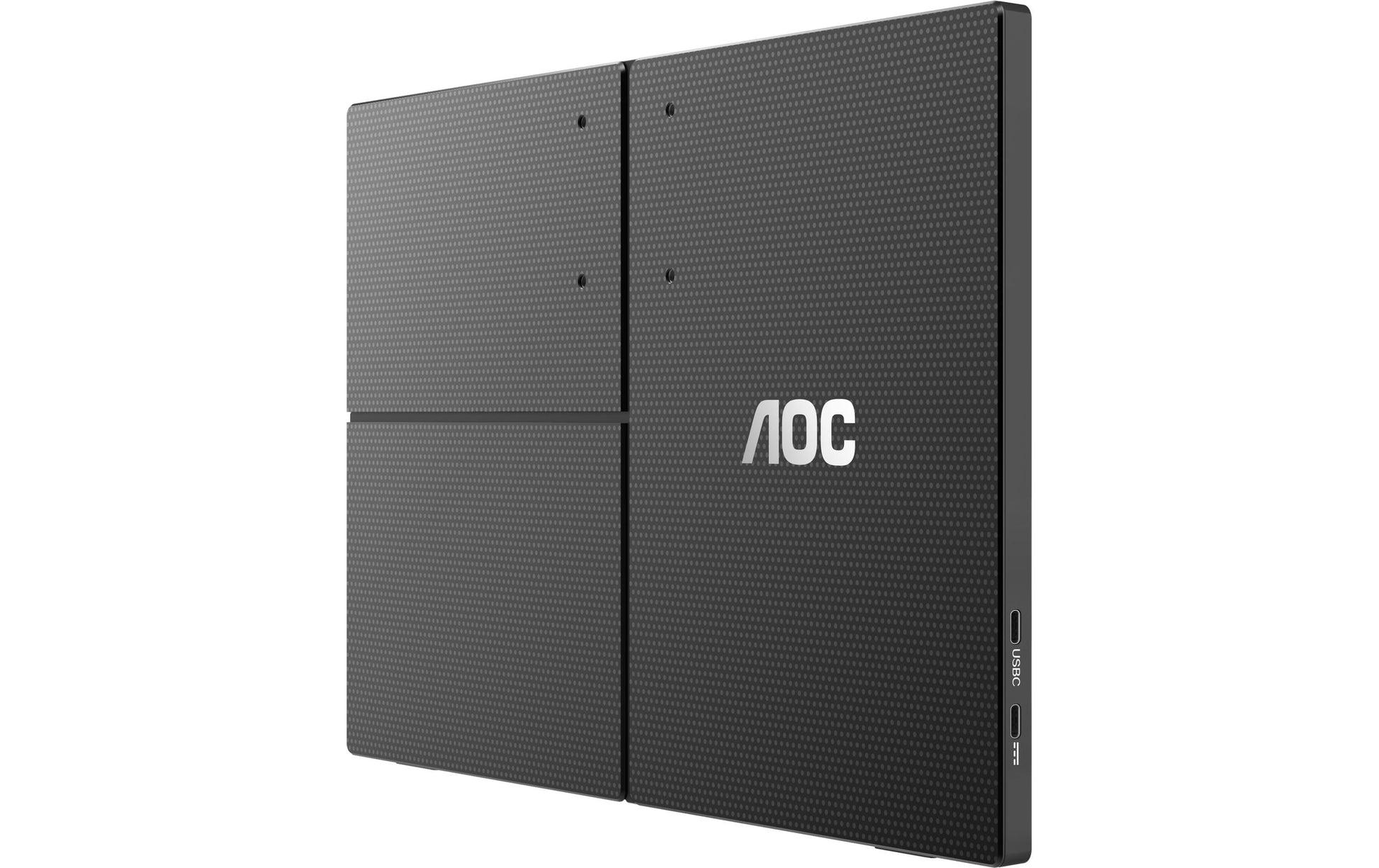 AOC 16T3EA – Portabler Monitor, 15,6", 1920 × 1080 (Full HD), IPS, 60 Hz, 250 cd/m², VESA 75 × 75, Schwarz