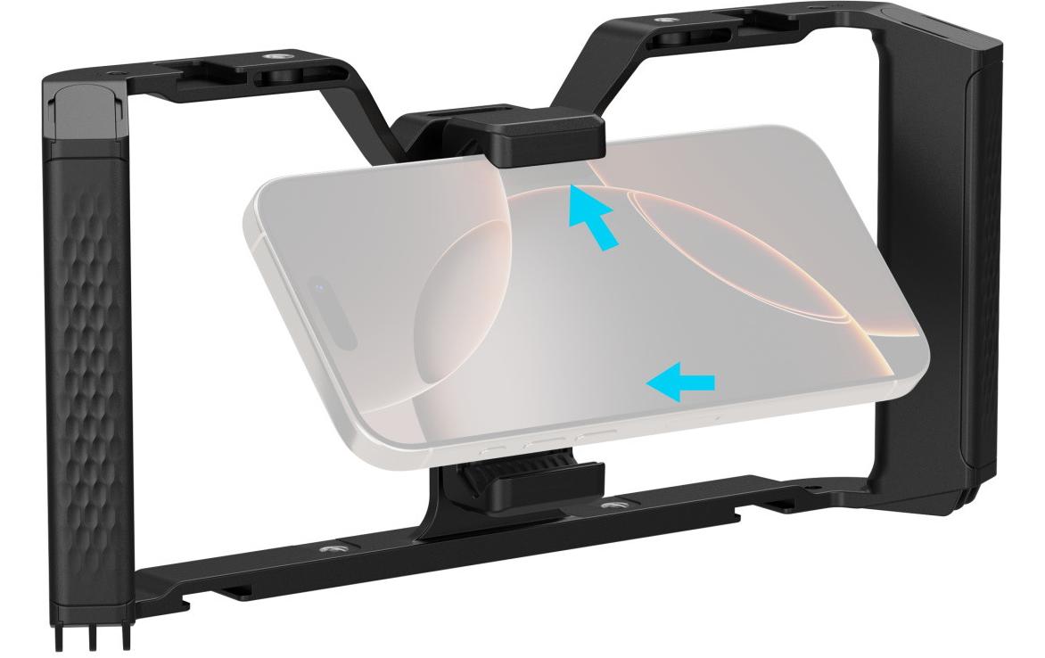 SmallRig Käfig IG-01 IntegraGrip – für Smartphones – Schwarz