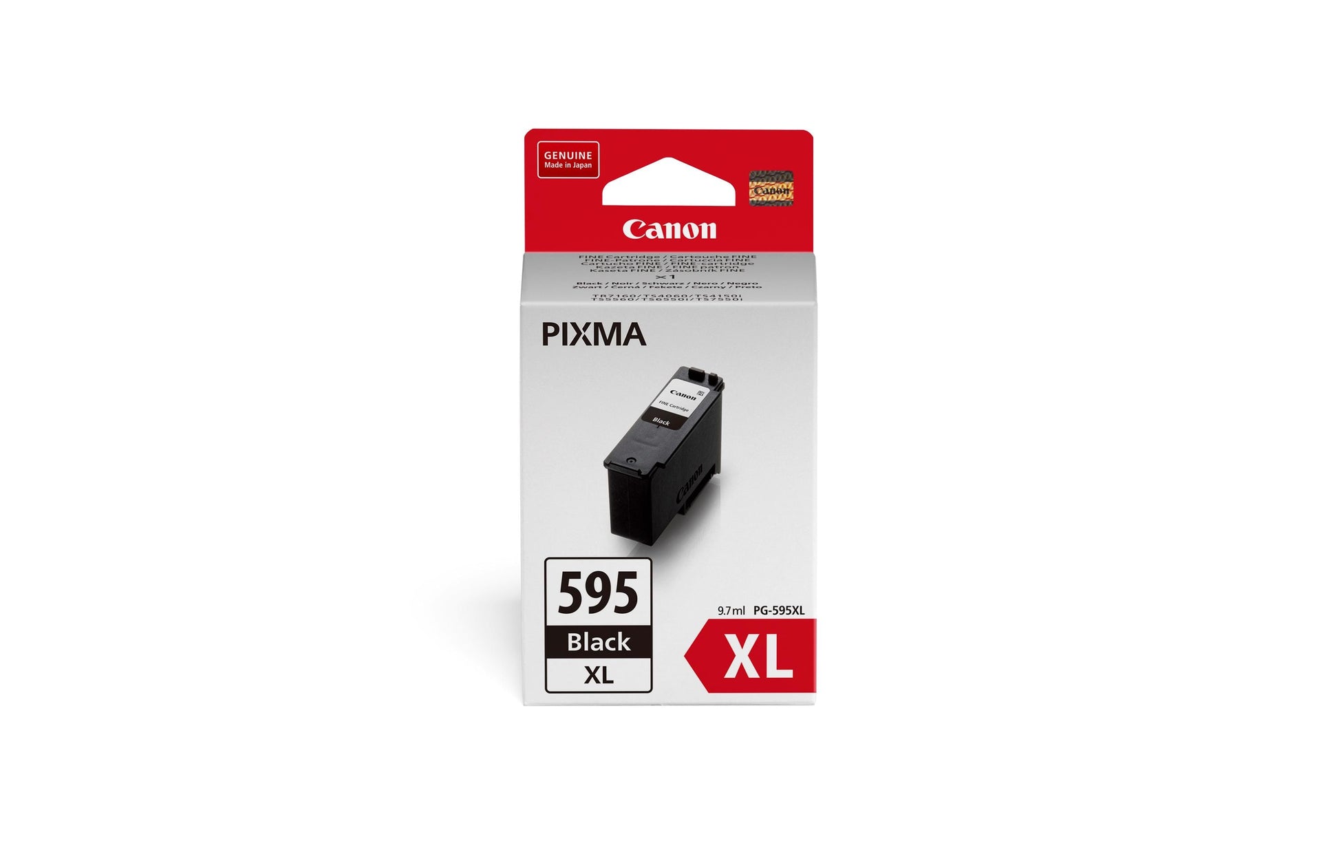 Canon Tintenpatrone PG-595XL (EUR), Schwarz, XL – für Canon