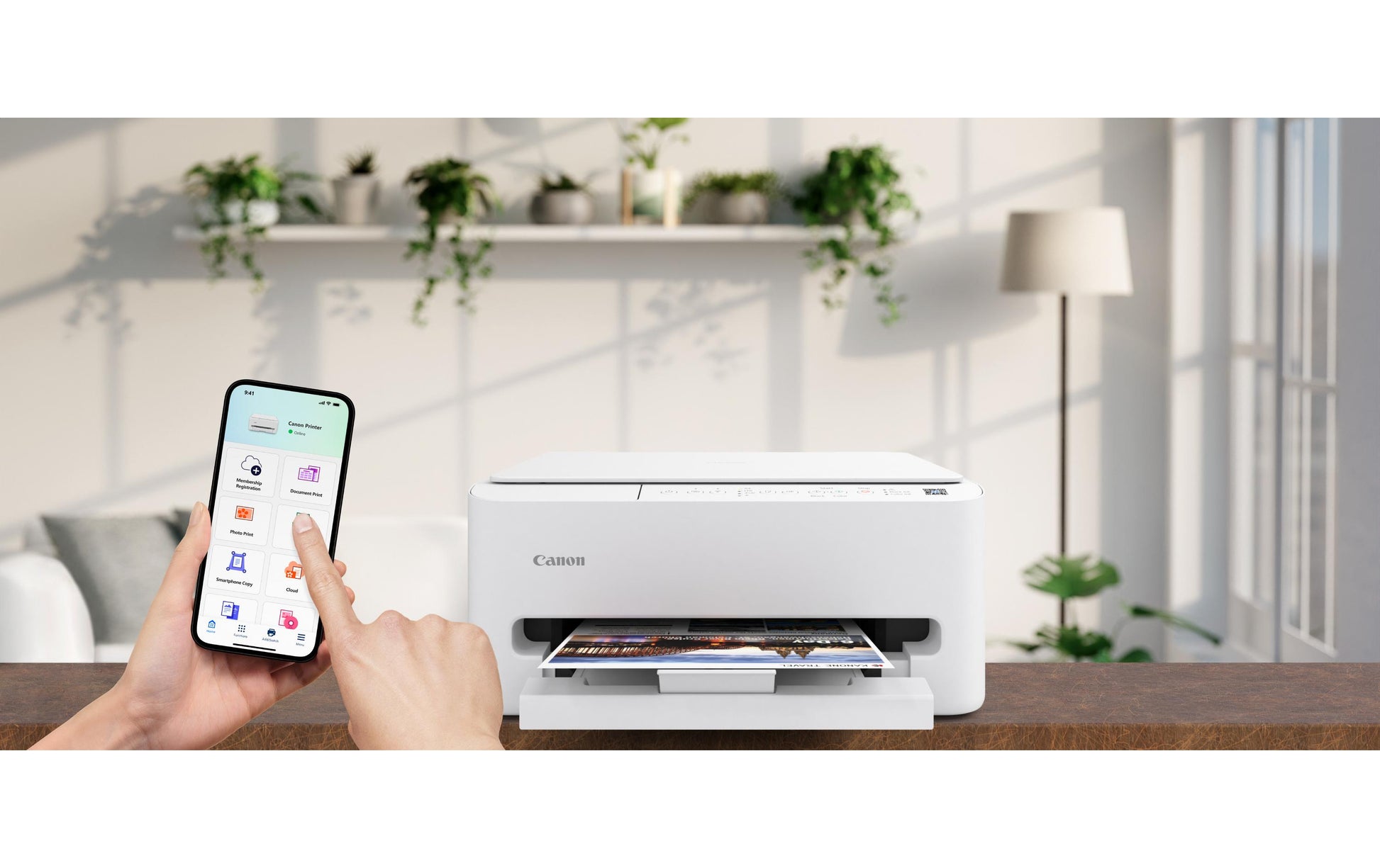 Canon PIXMA TS4150I – Farbiges Tintenstrahl-MFP A4, 3-in-1 – WLAN