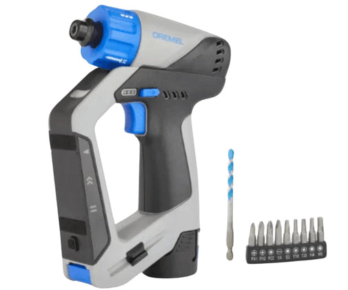 Dremel Blueprint 3-in-1 Akku-Bohrschrauber, bürstenlos – 12 V – 15,8 mm – 2 Ah & Ladegerät – Dremel 12 V