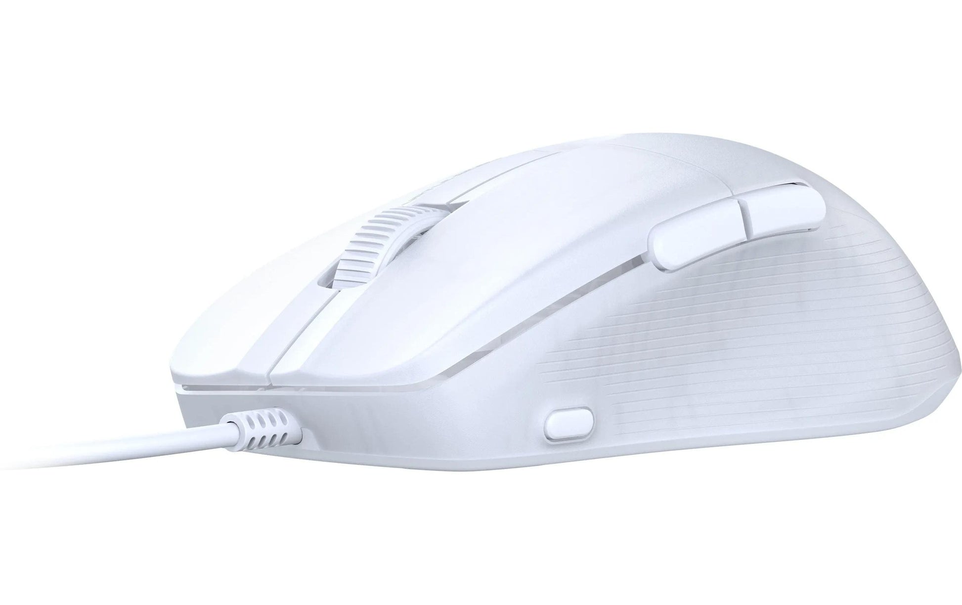 Turtle Beach Pure SEL White Maus – kabelgebunden, 8'000 dpi, 6 Tasten, für Rechtshänder, Beleuchtung, weiss