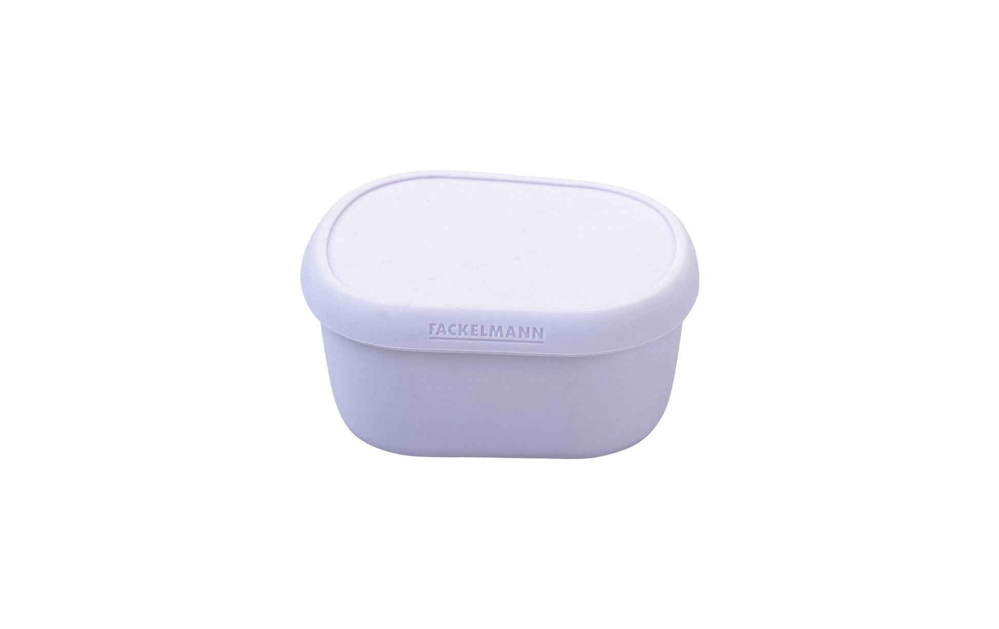 Fackelmann Lunchbox 200 ml, Silikon, Weiss