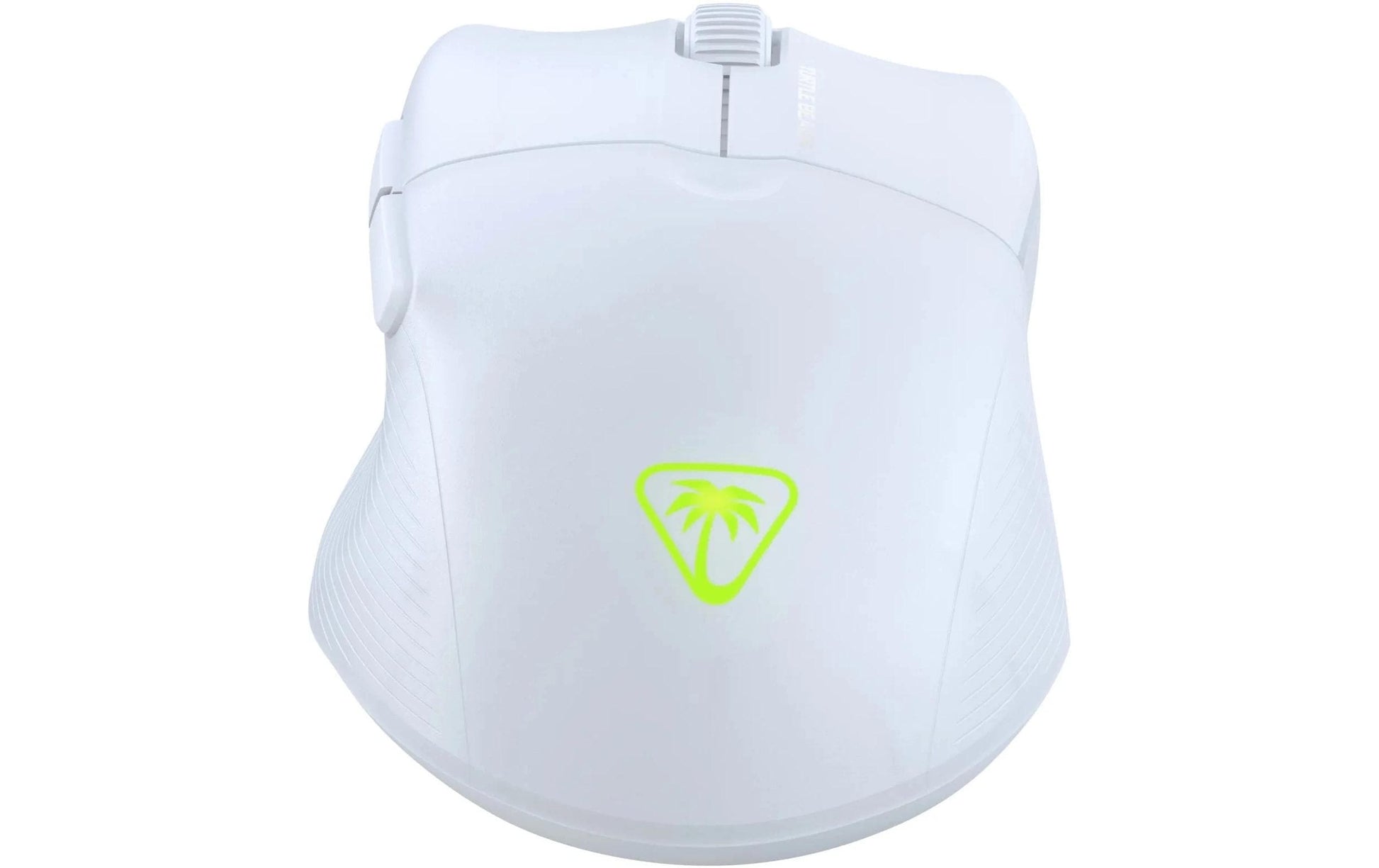 Turtle Beach Pure Air Gaming-Maus – Kabellos, Bluetooth + 2,4 GHz, USB-C, 26'000 dpi, RGB-Projektion, Weiss