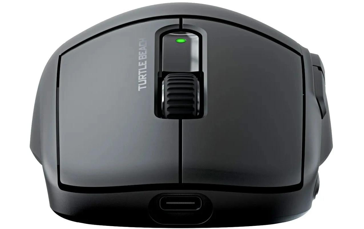 Turtle Beach Burst II Air Gaming-Maus – Kabellos, 26'000 DPI, 6 Tasten, Für Rechtshänder, Schwarz