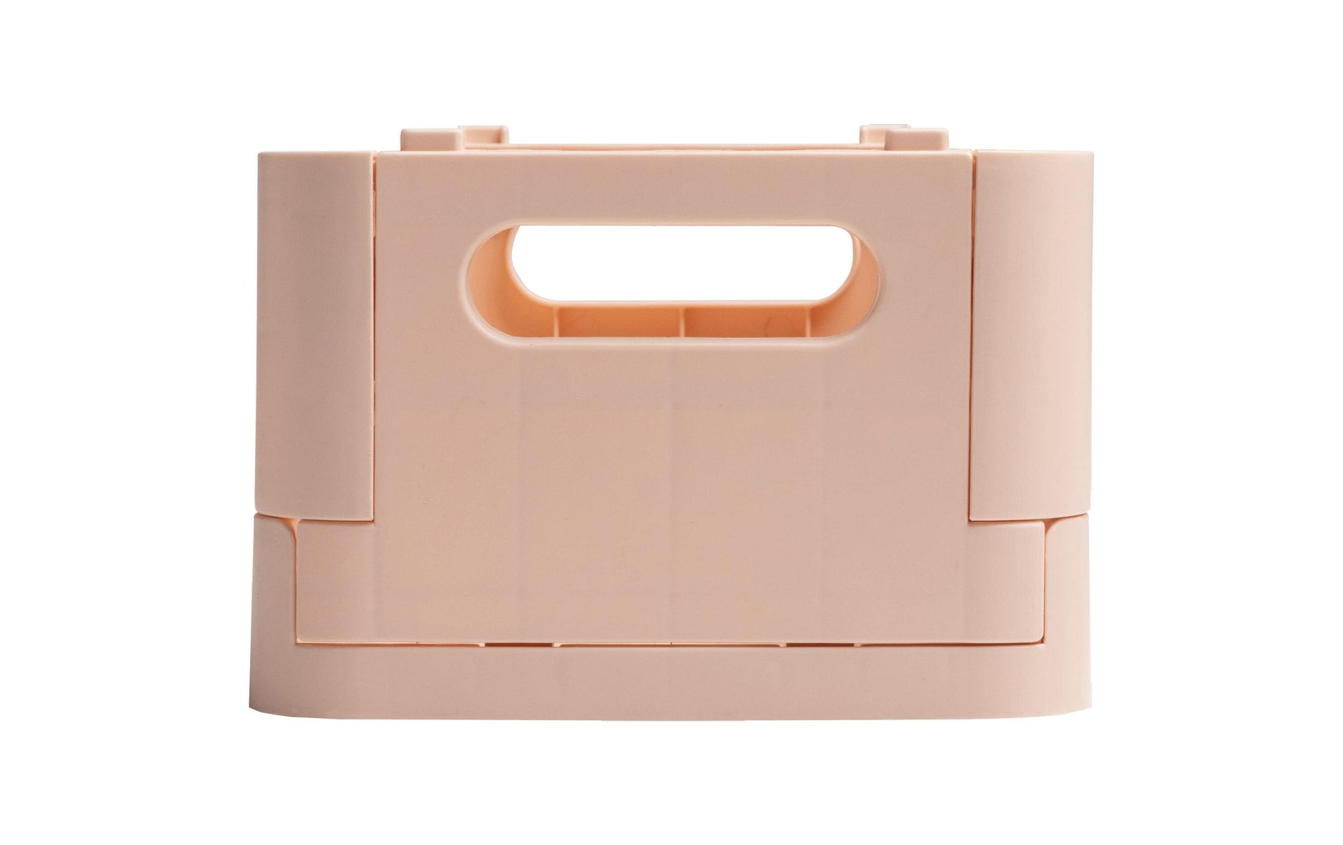 Exacompta Aufbewahrungsbox – für A6+, klappbar, hellrosa, Polypropylen (PP), B 188 × H 95 × T 138 mm