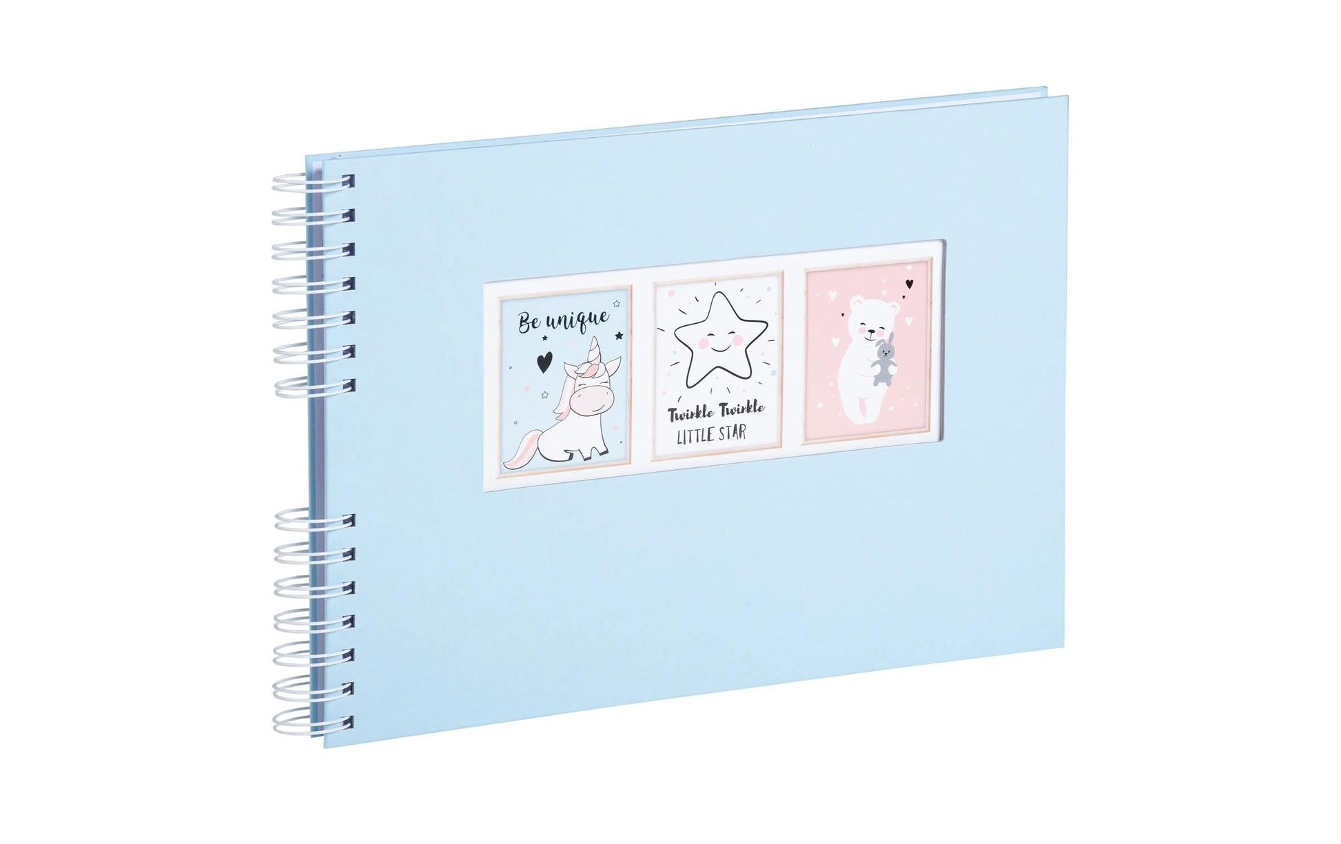 Exacompta Fotoalbum – für 320 × 220 mm, hellblau, Papier