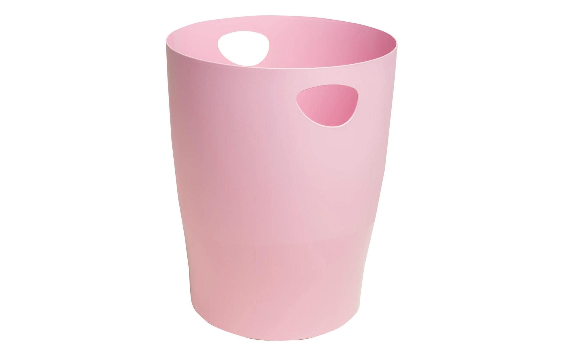 Exacompta Papierkorb – 15 l – Recycling-Kunststoff, rund – rosa