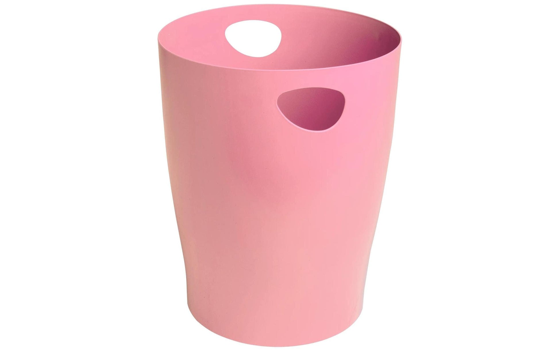 Exacompta Papierkorb – 15 l – Recycling-Kunststoff, rund – rosa