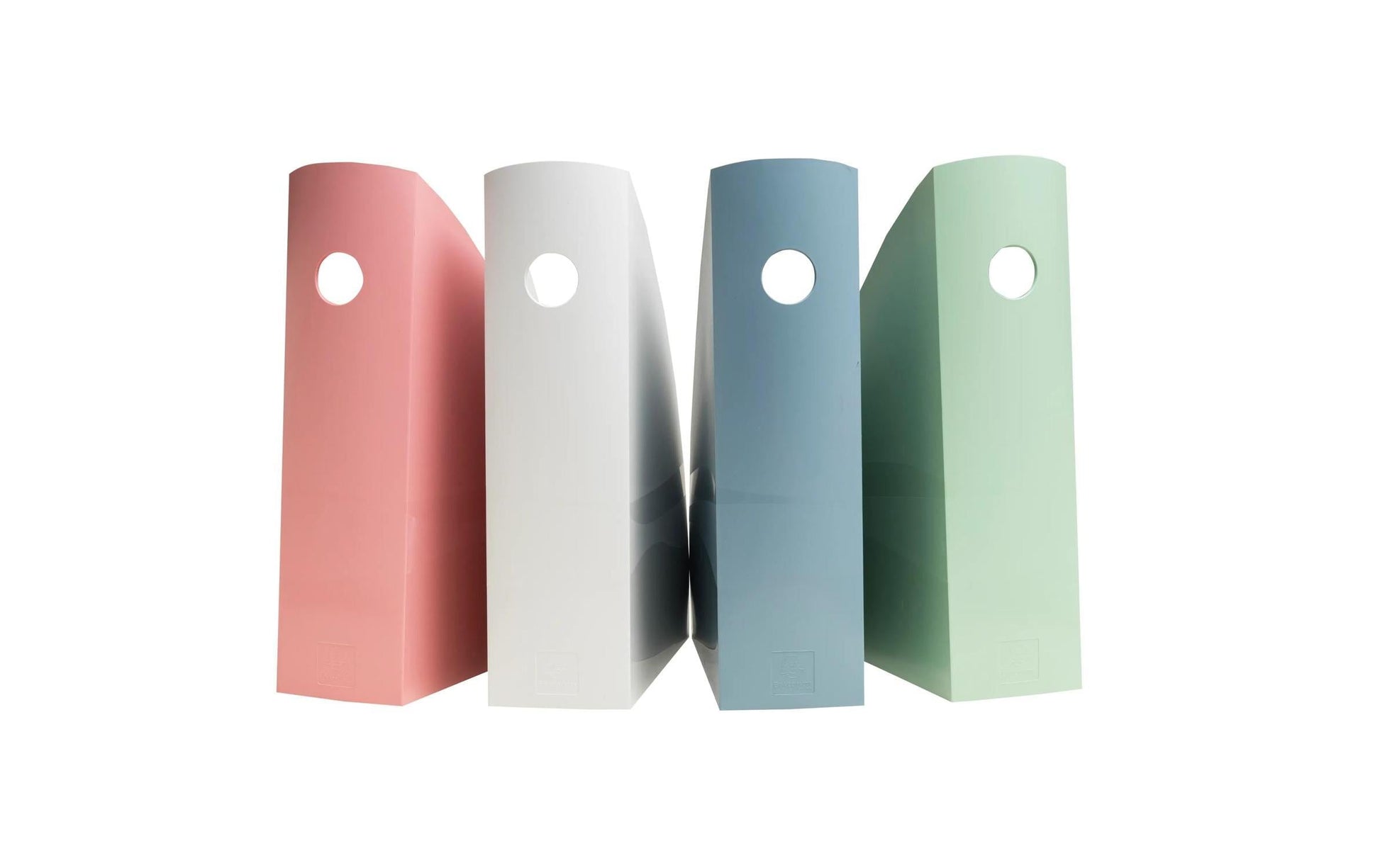 Exacompta Stehsammler – A4+ – Kunststoff – Salbeigrün – 82 × 266 × 305 mm