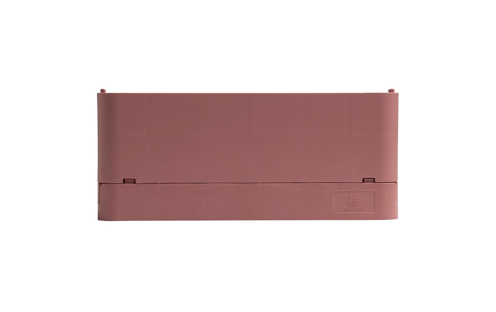 Exacompta Aufbewahrungsbox – Polypropylen – Rosa (stapelbar, mit Griffmulden) – 276 × 120 × 188 mm