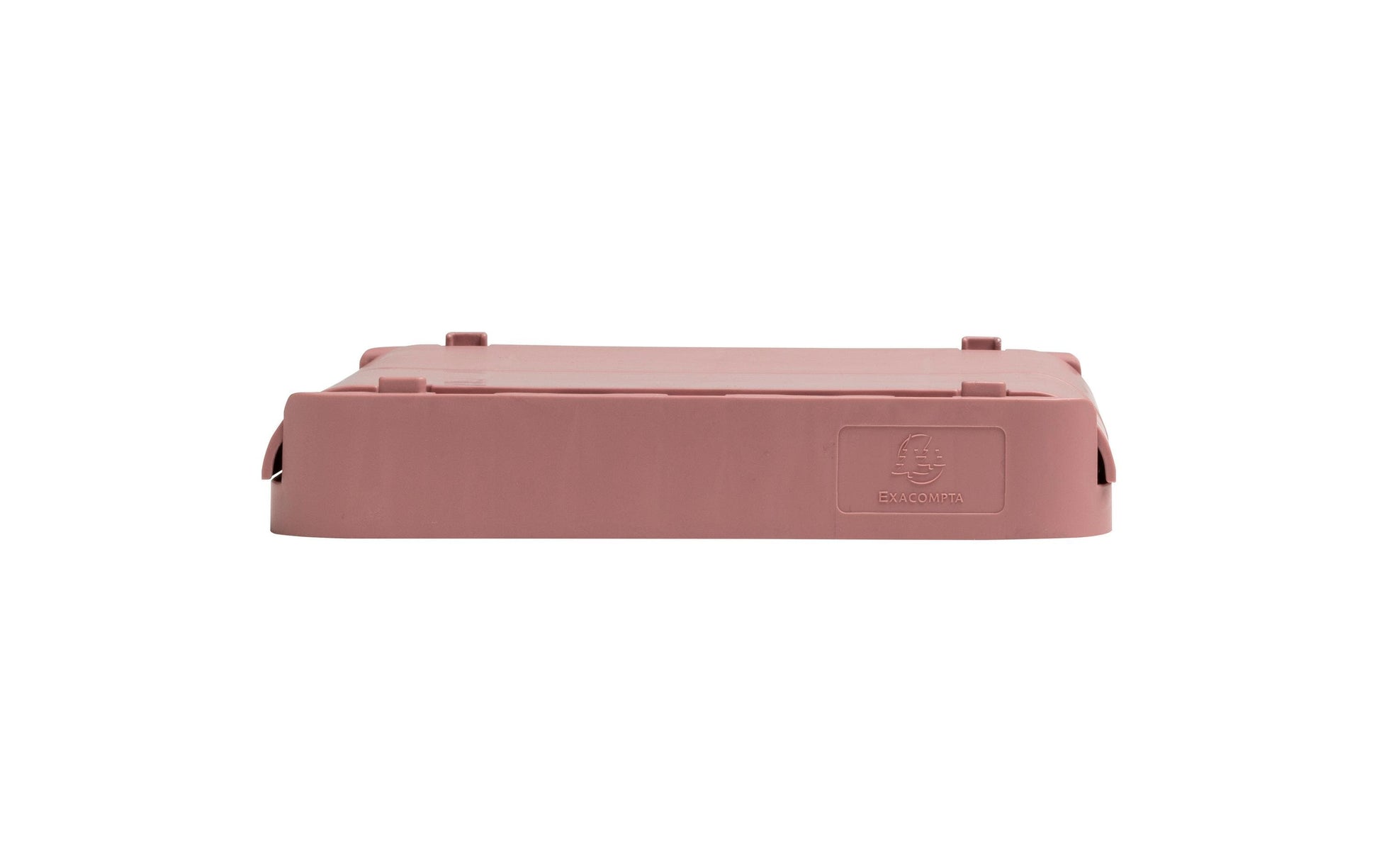 Exacompta Skandi Aufbewahrungsbox – für A6+, klappbar, altrosa, Polypropylen (PP), B 188 × H 95 × T 138 mm