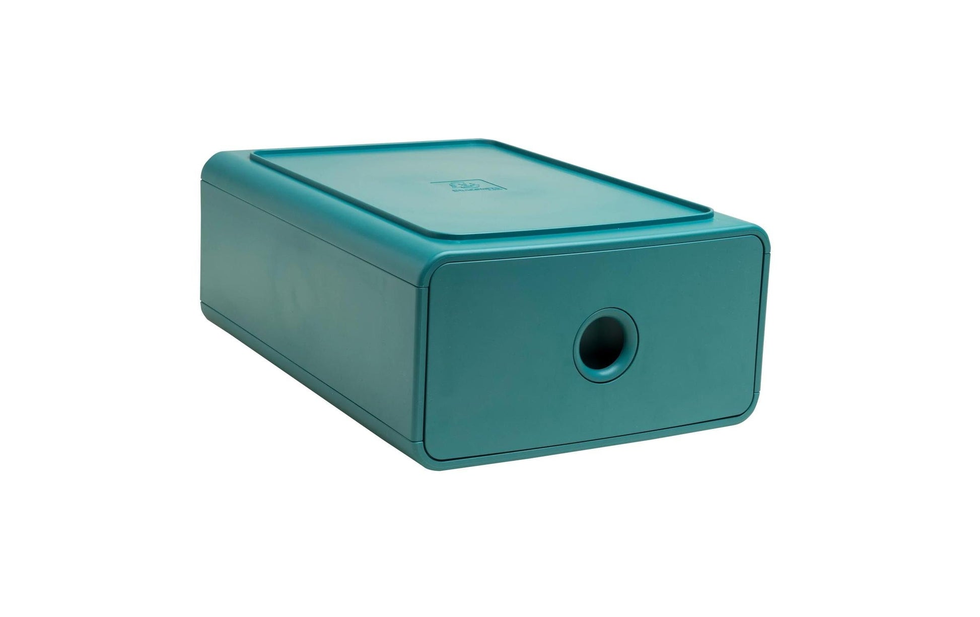 Exacompta SKANDI Schubladenelement – 1 Schublade, für A5+, blau, Polystyrol (PS), B 190 × H 107 × T 265 mm